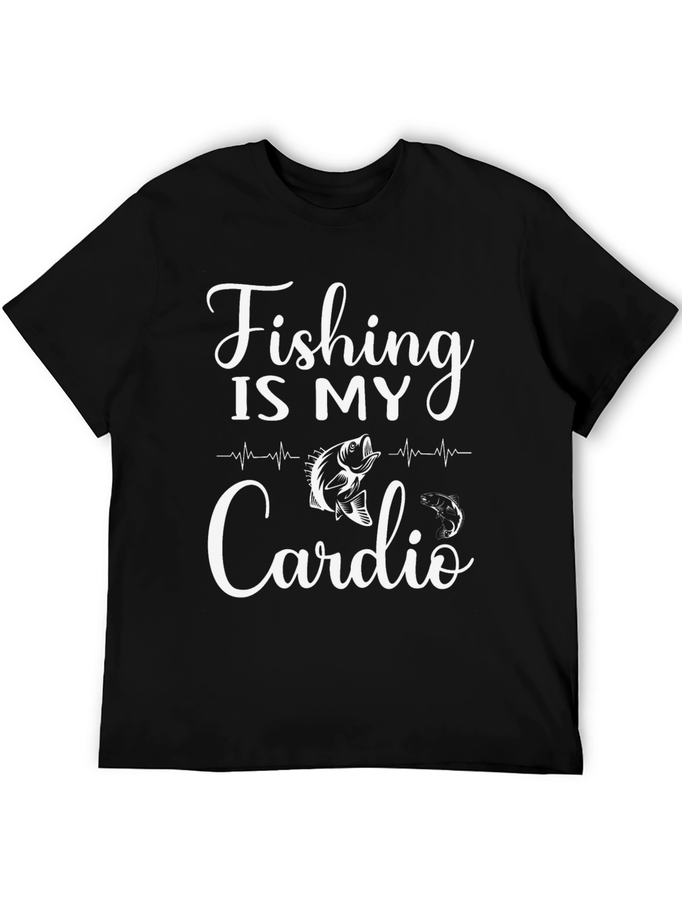 Fishing Is My Cardio Graphic Tee