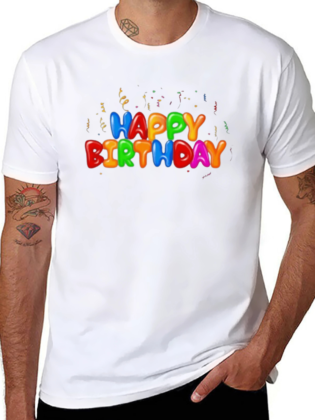 Happy Birthday Graphic Tee