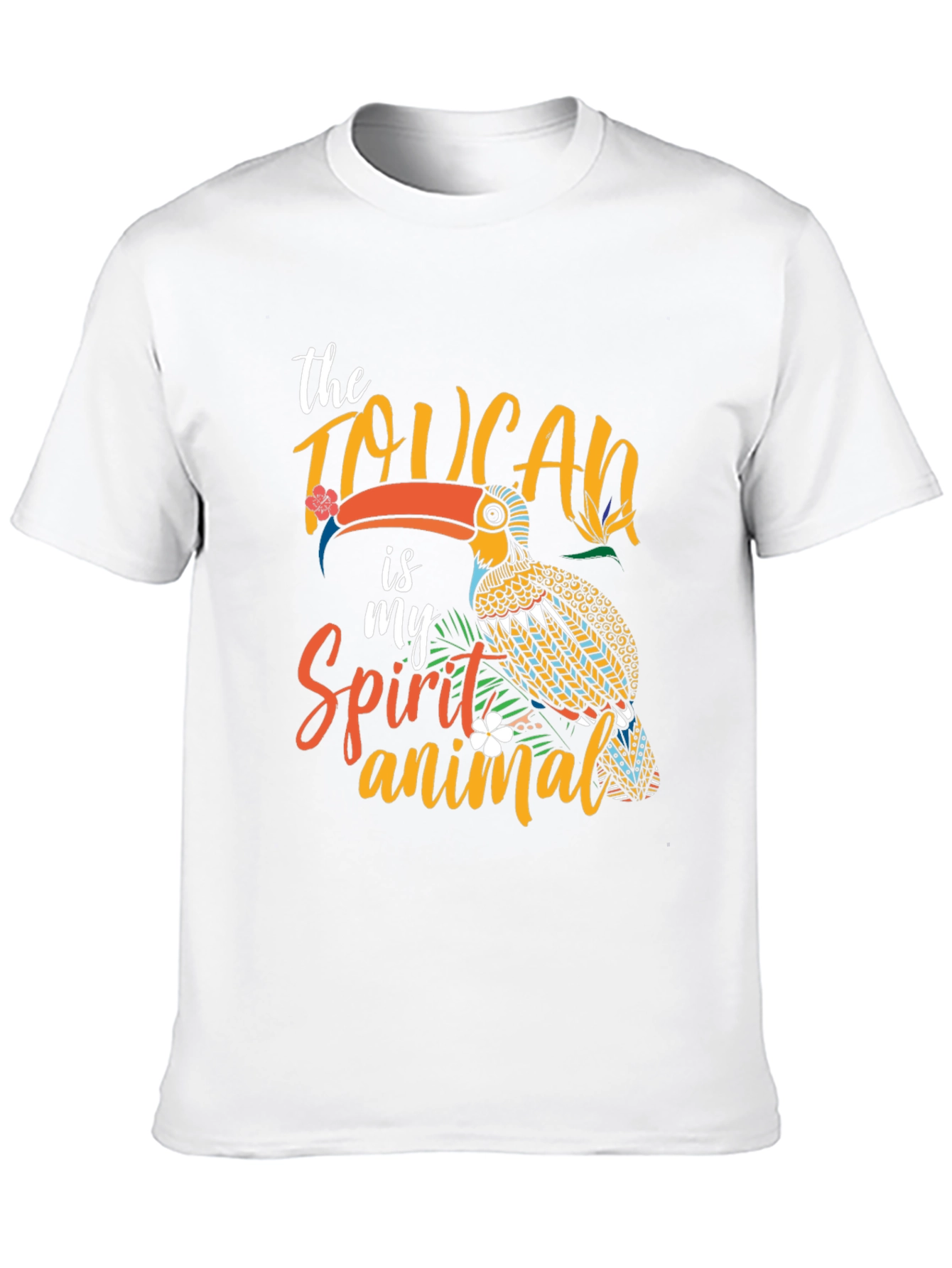 Toucan Spirit Animal Graphic T-Shirt