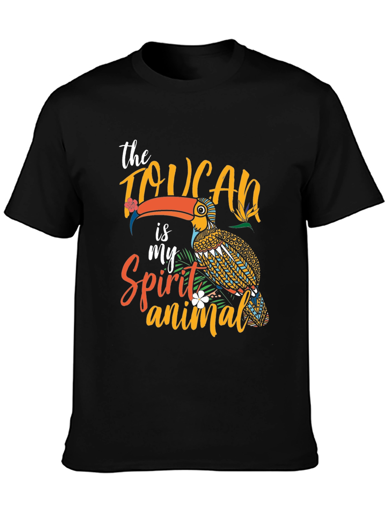 Toucan Spirit Animal Graphic T-Shirt