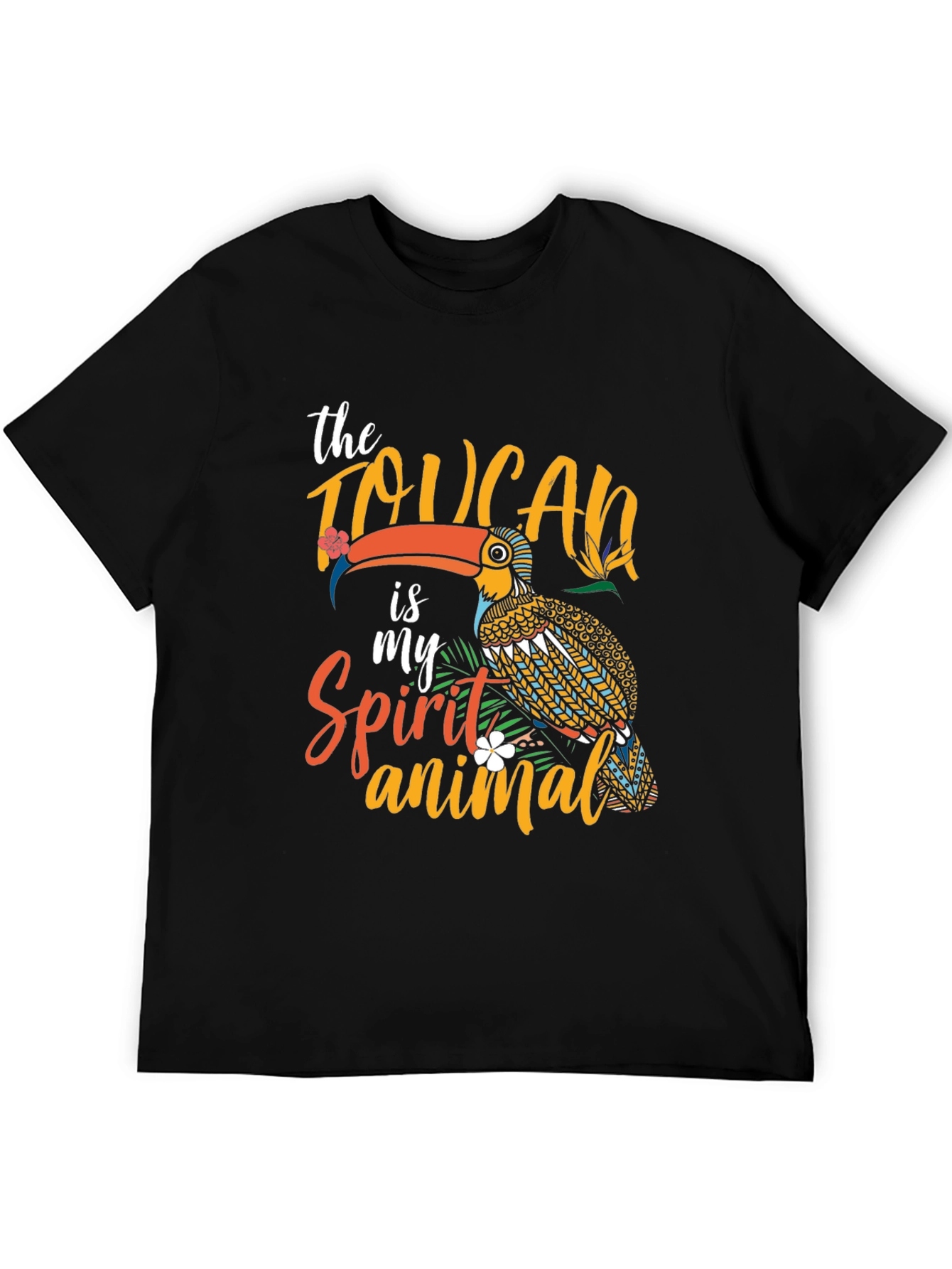 Toucan Spirit Animal Graphic T-Shirt