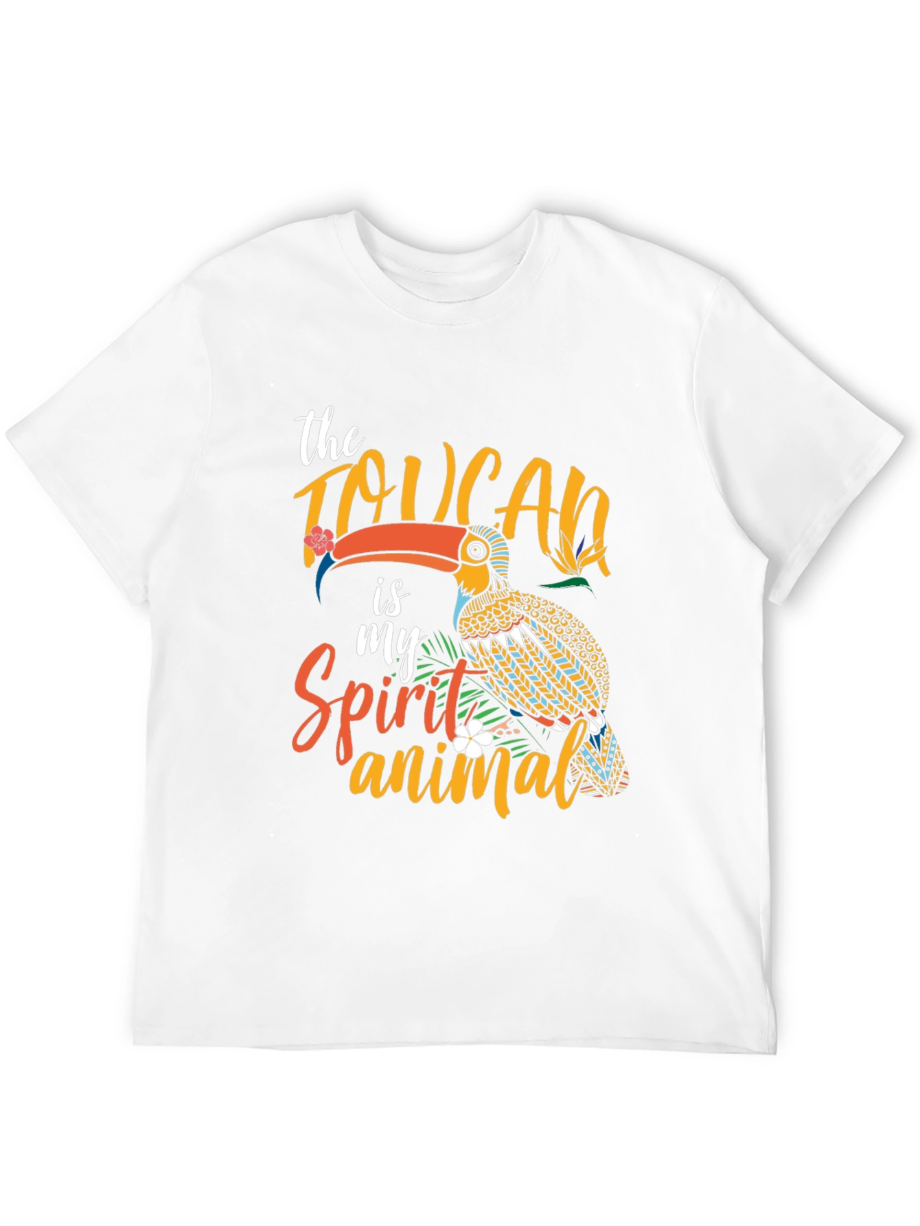 Toucan Spirit Animal Graphic T-Shirt