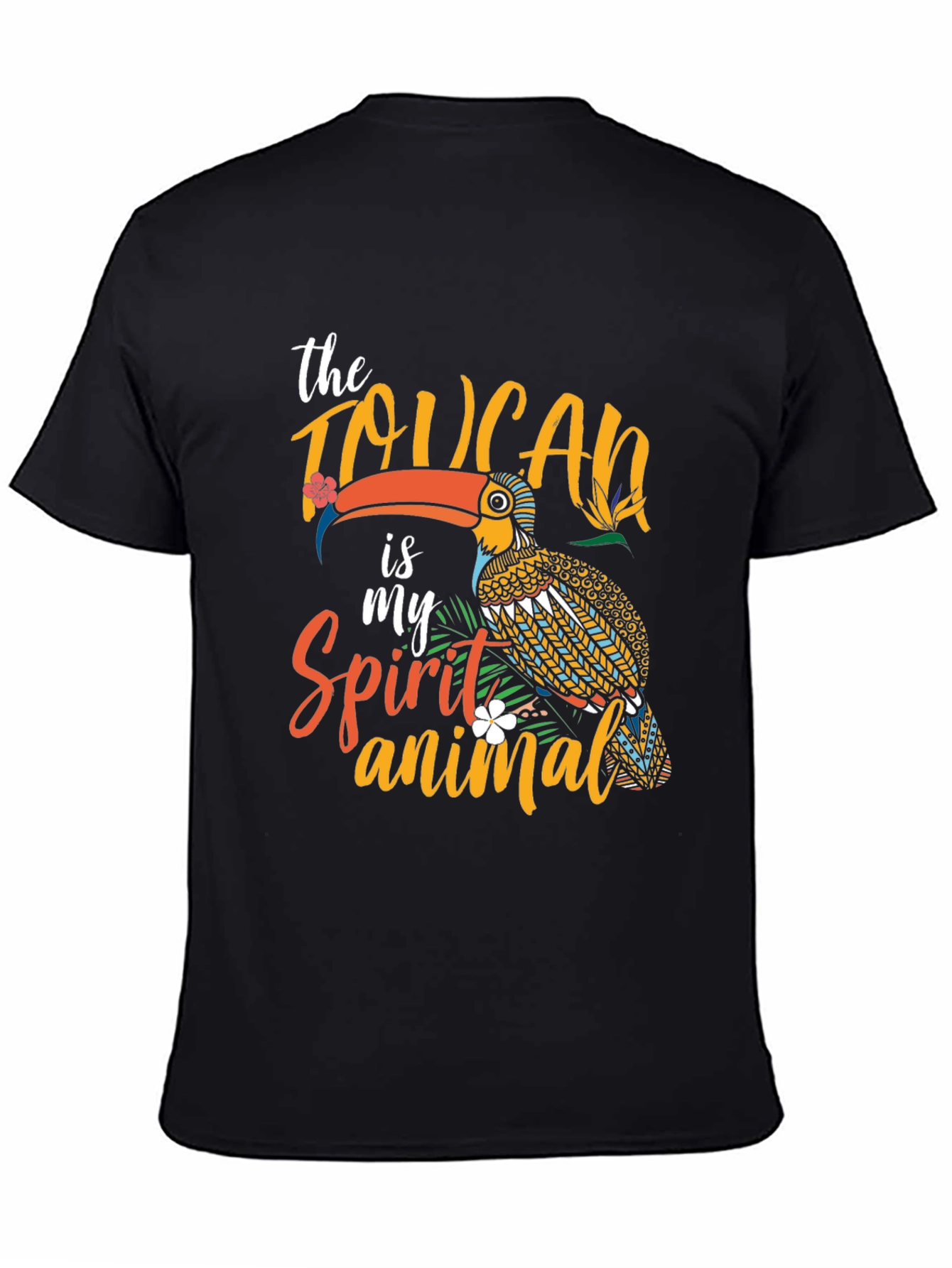 Toucan Spirit Animal Graphic T-Shirt