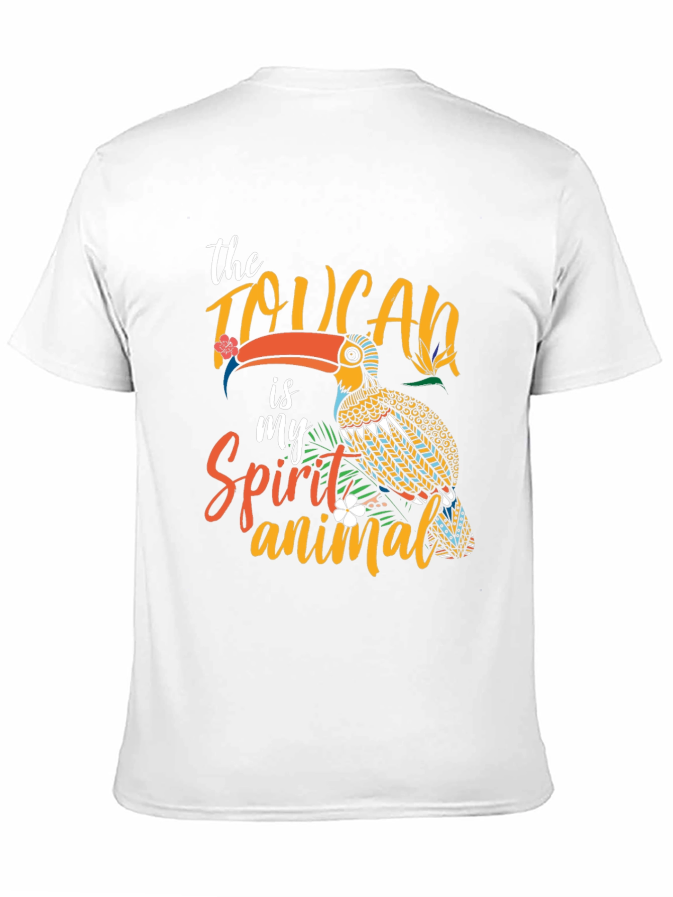 Toucan Spirit Animal Graphic T-Shirt