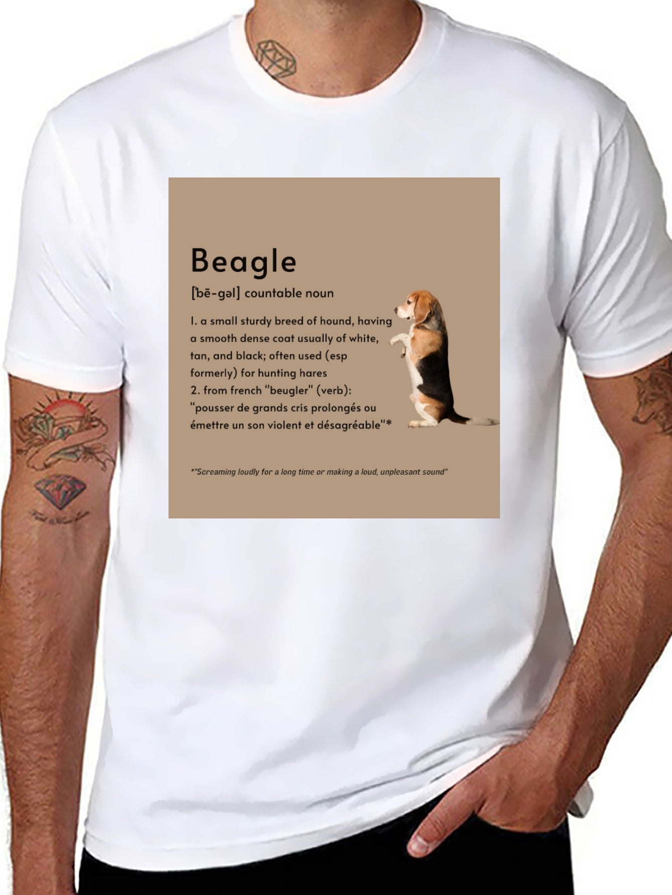 Beagle Definition T-Shirt - Dog Lover Gift