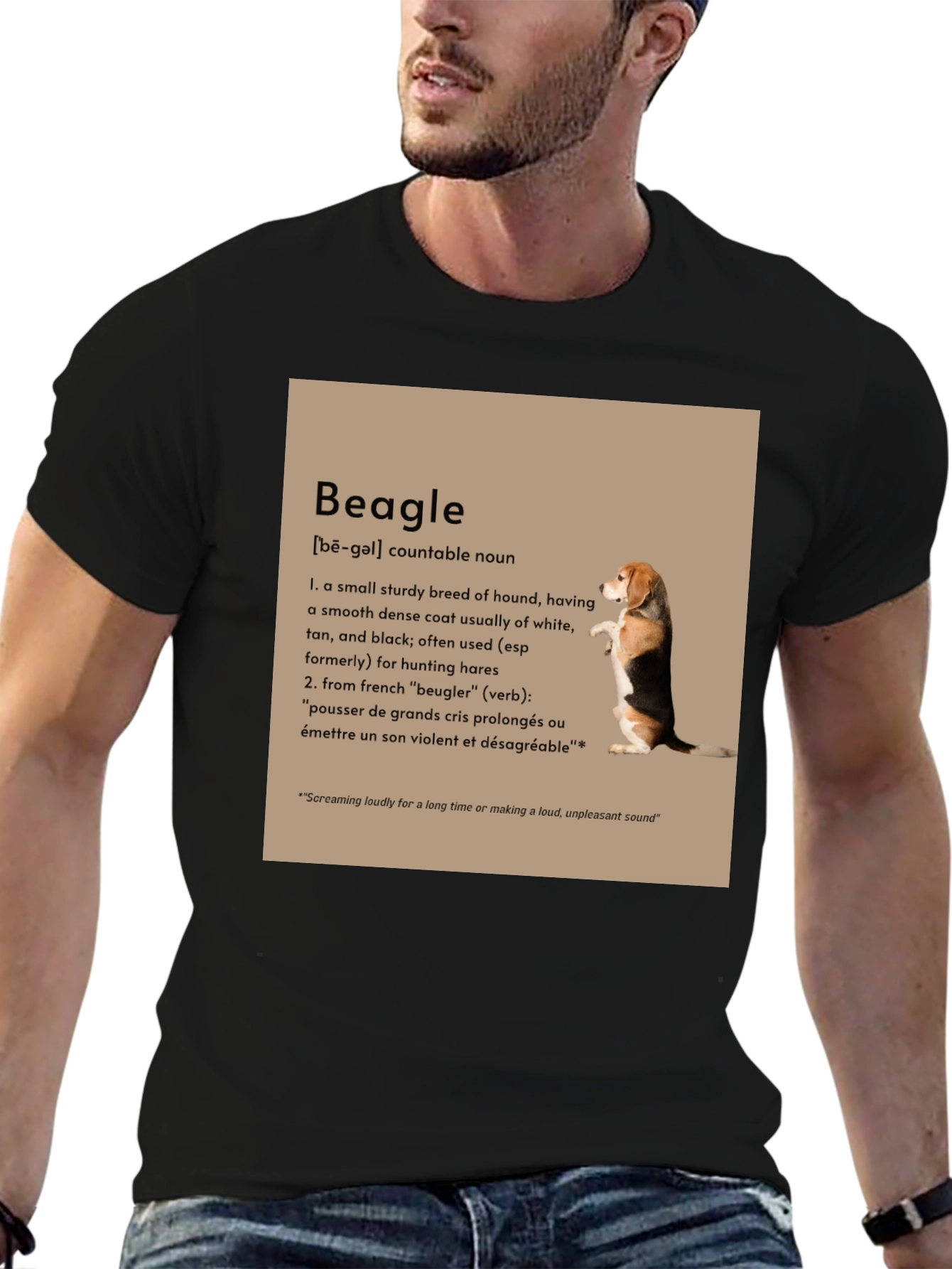 Beagle Definition T-Shirt - Dog Lover Gift
