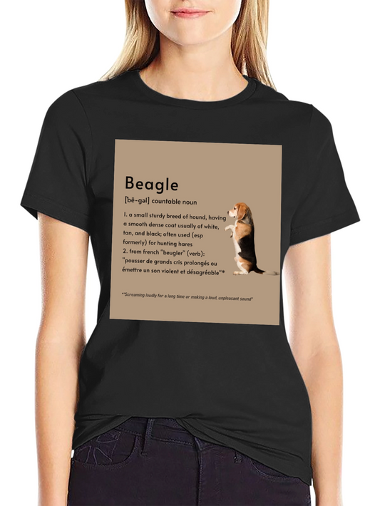 Beagle Definition T-Shirt - Dog Lover Gift