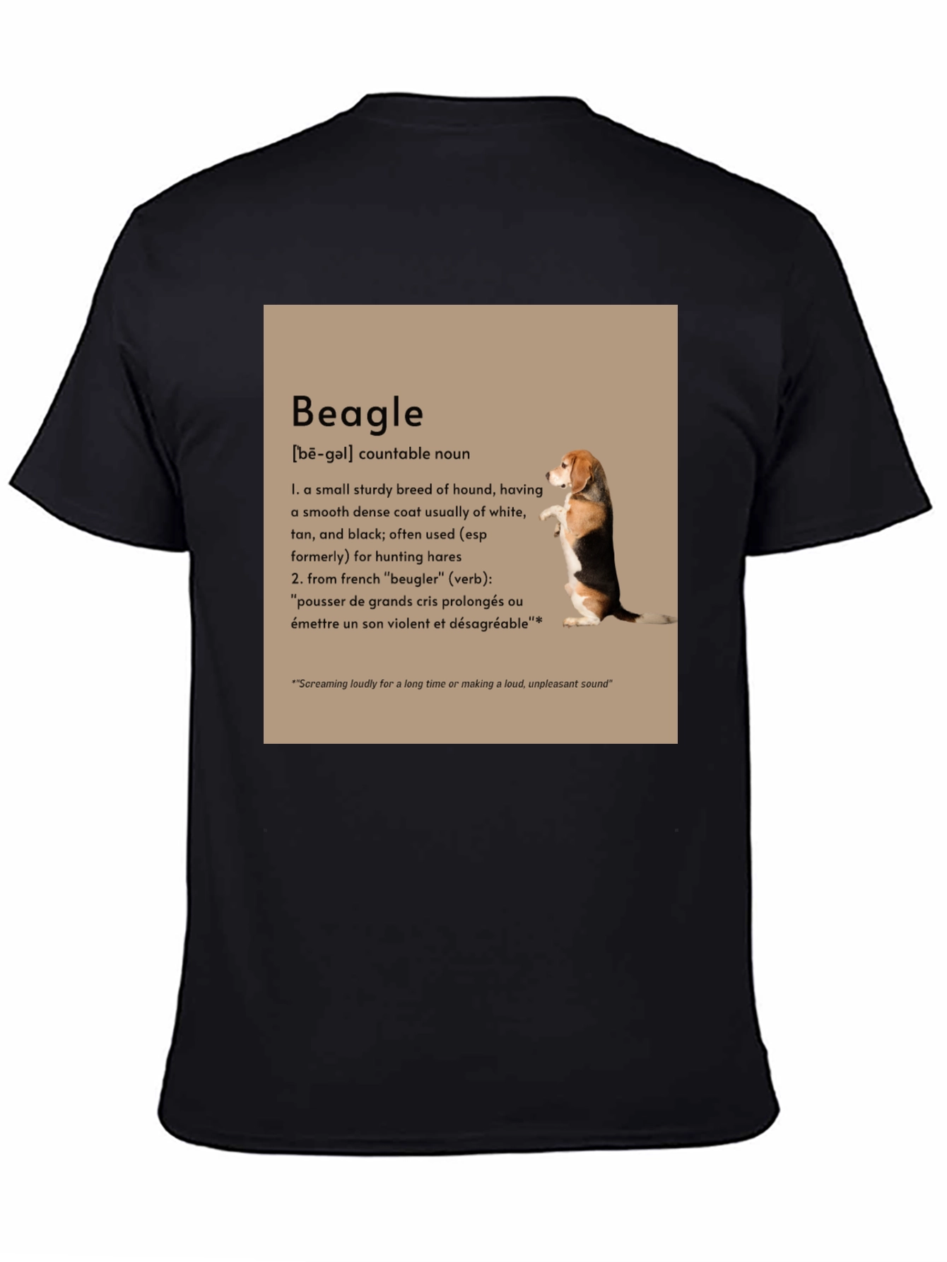 Beagle Definition T-Shirt - Dog Lover Gift