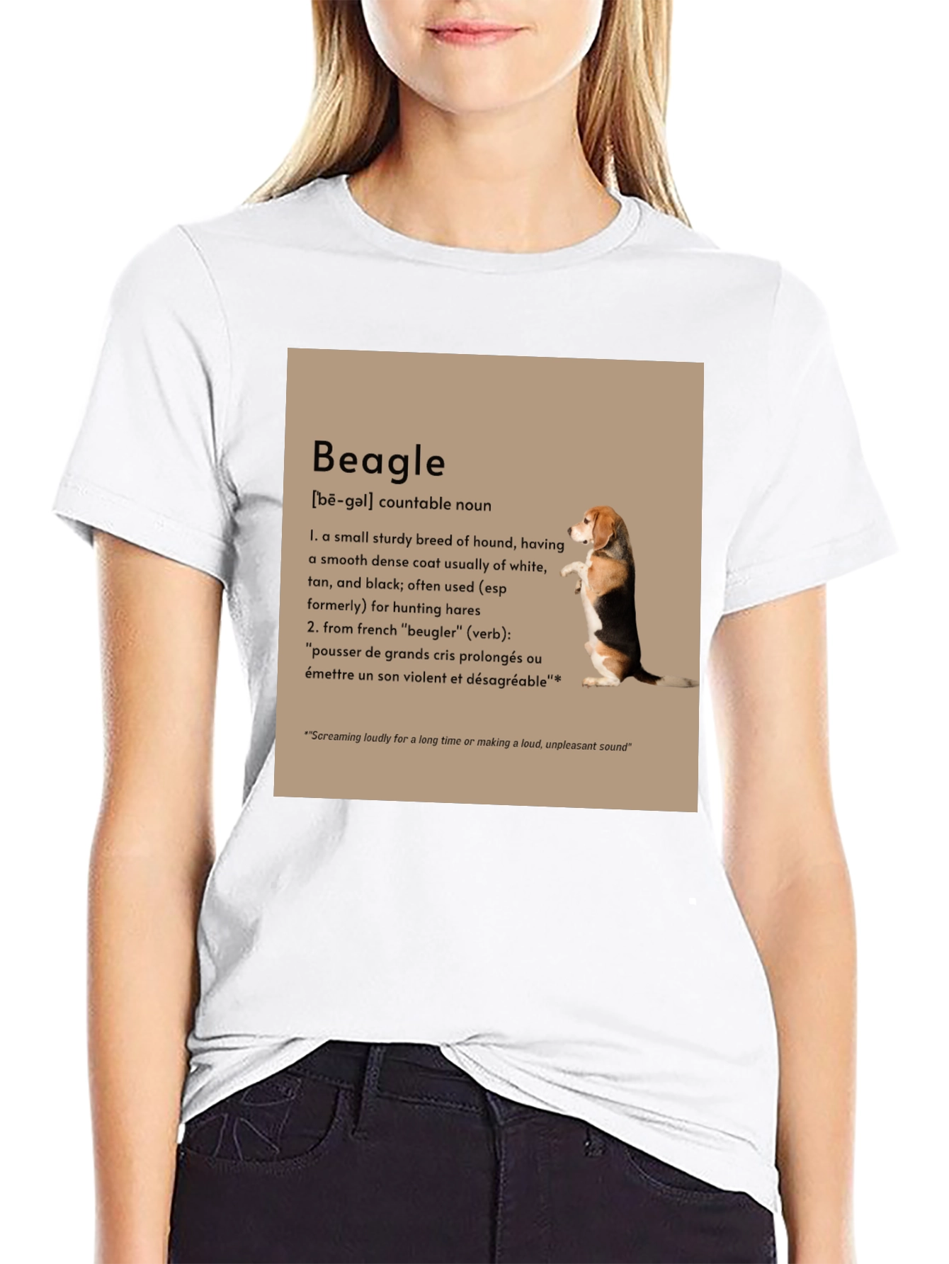 Beagle Definition T-Shirt - Dog Lover Gift