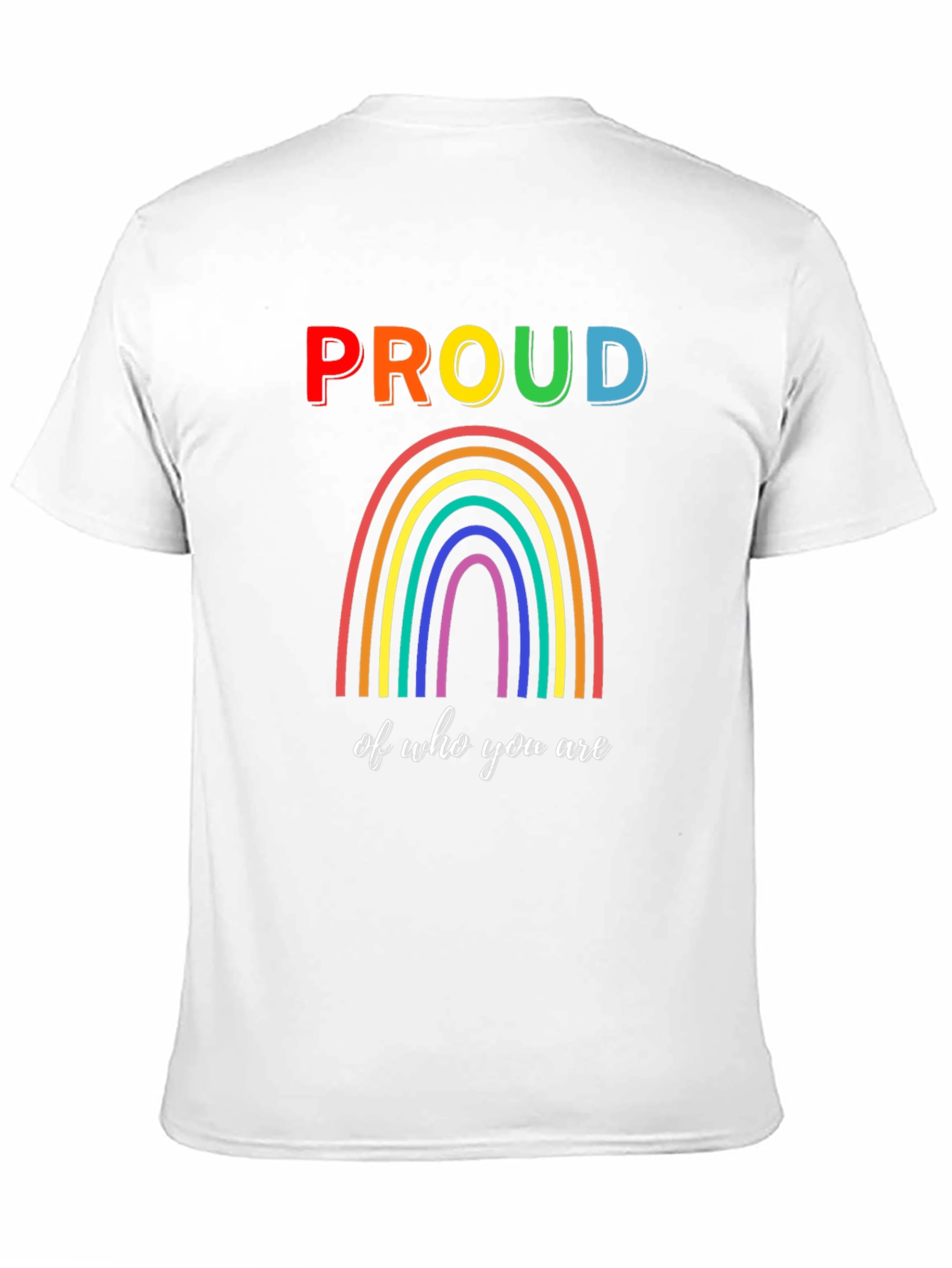 Proud Rainbow Graphic T-Shirt