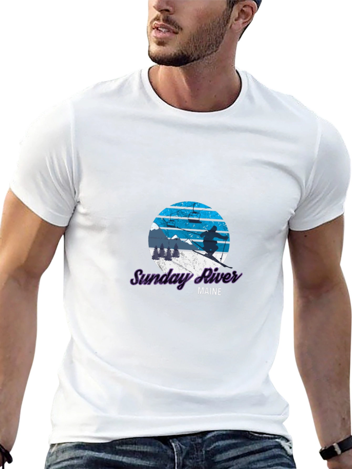 Sunday River Maine Graphic T-Shirt