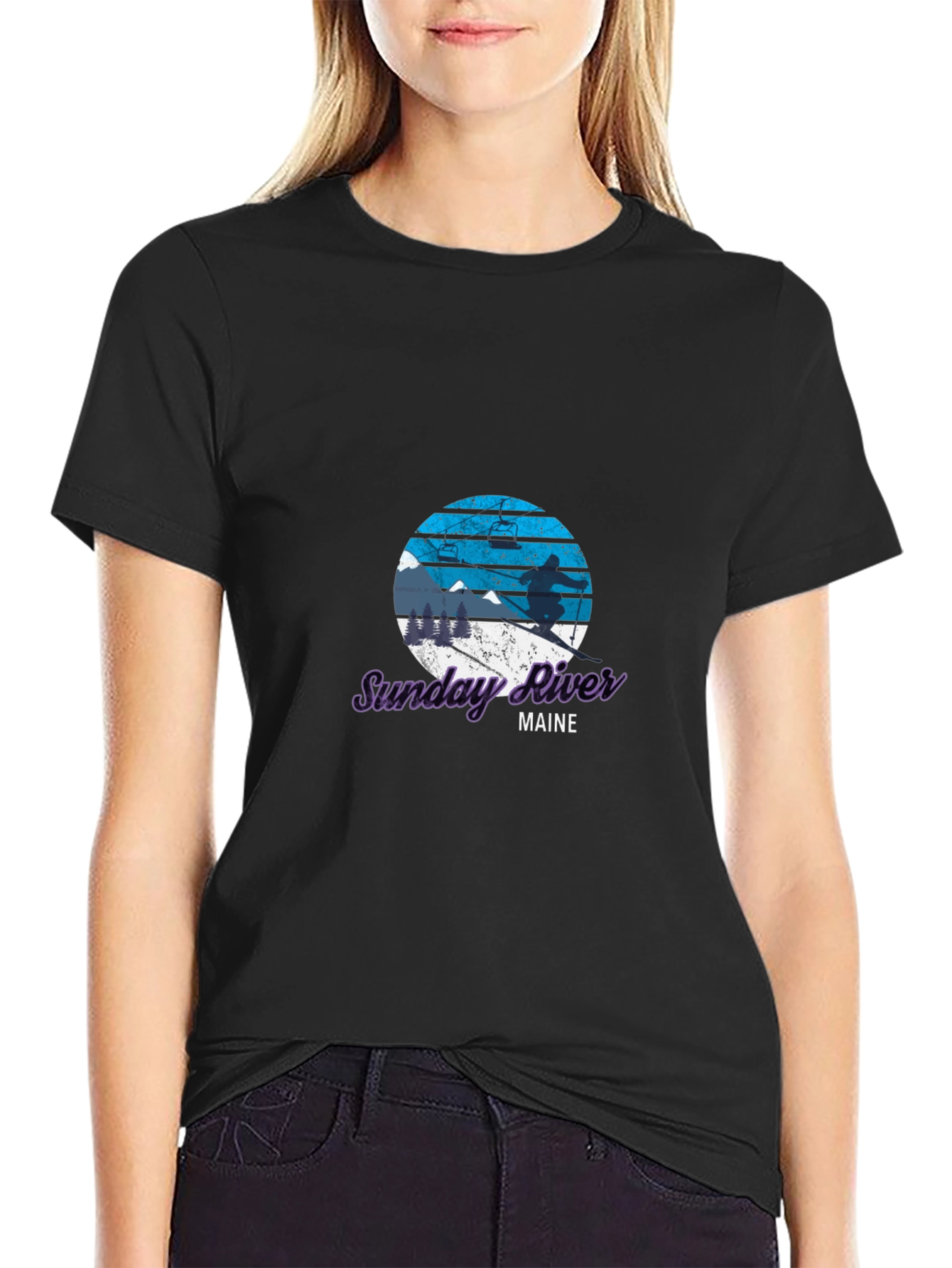 Sunday River Maine Graphic T-Shirt