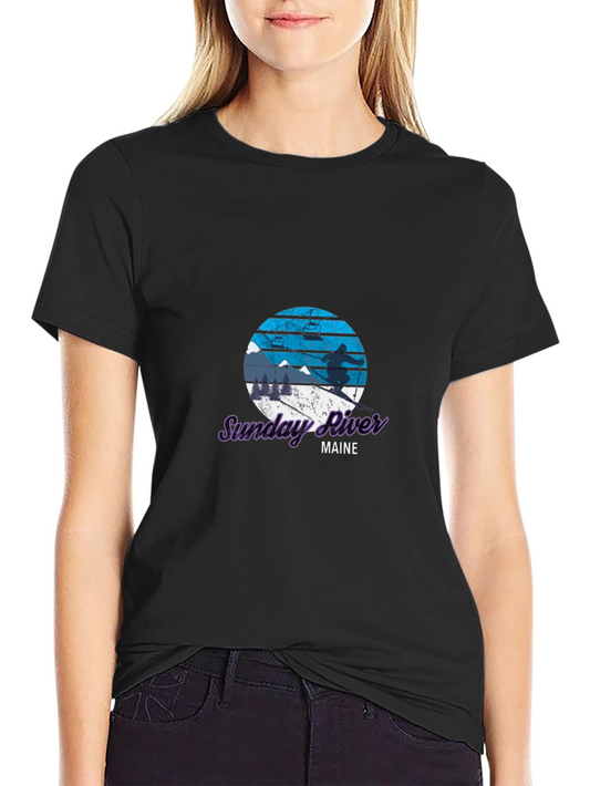 Sunday River Maine Graphic T-Shirt