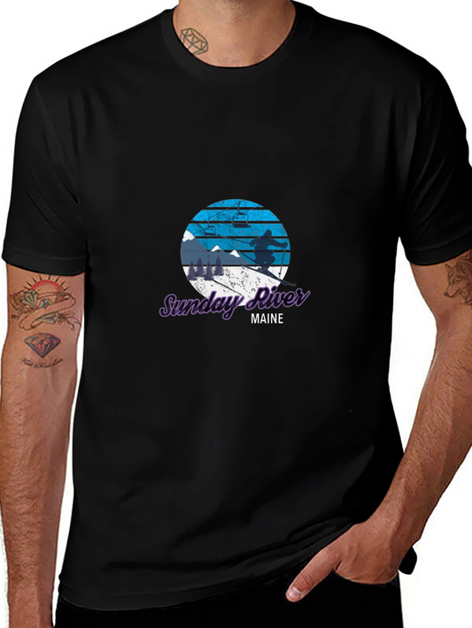 Sunday River Maine Graphic T-Shirt