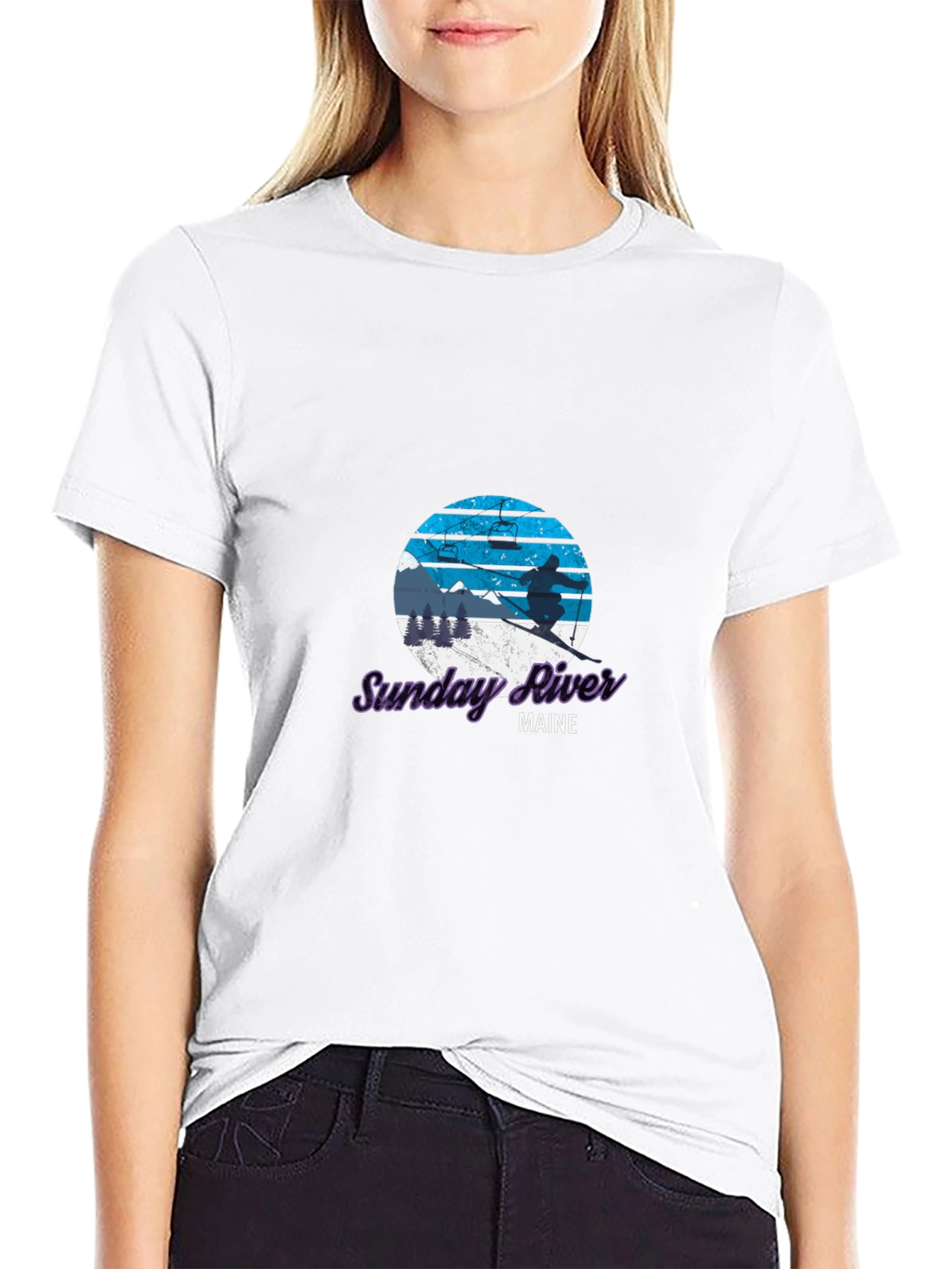 Sunday River Maine Graphic T-Shirt
