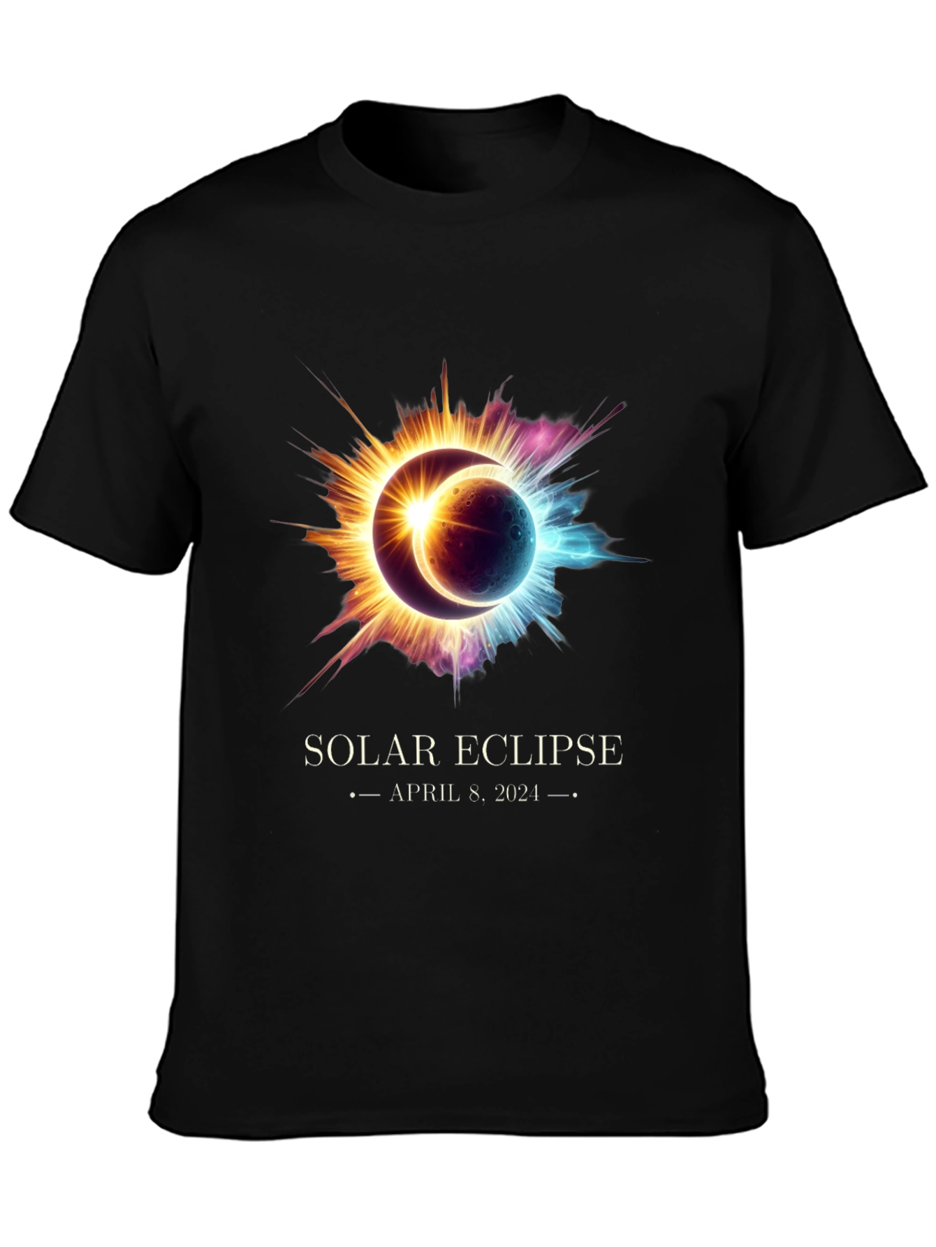 Solar Eclipse 2024 T-Shirt - April 8th