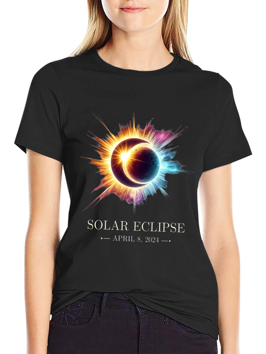 Solar Eclipse 2024 T-Shirt - April 8th
