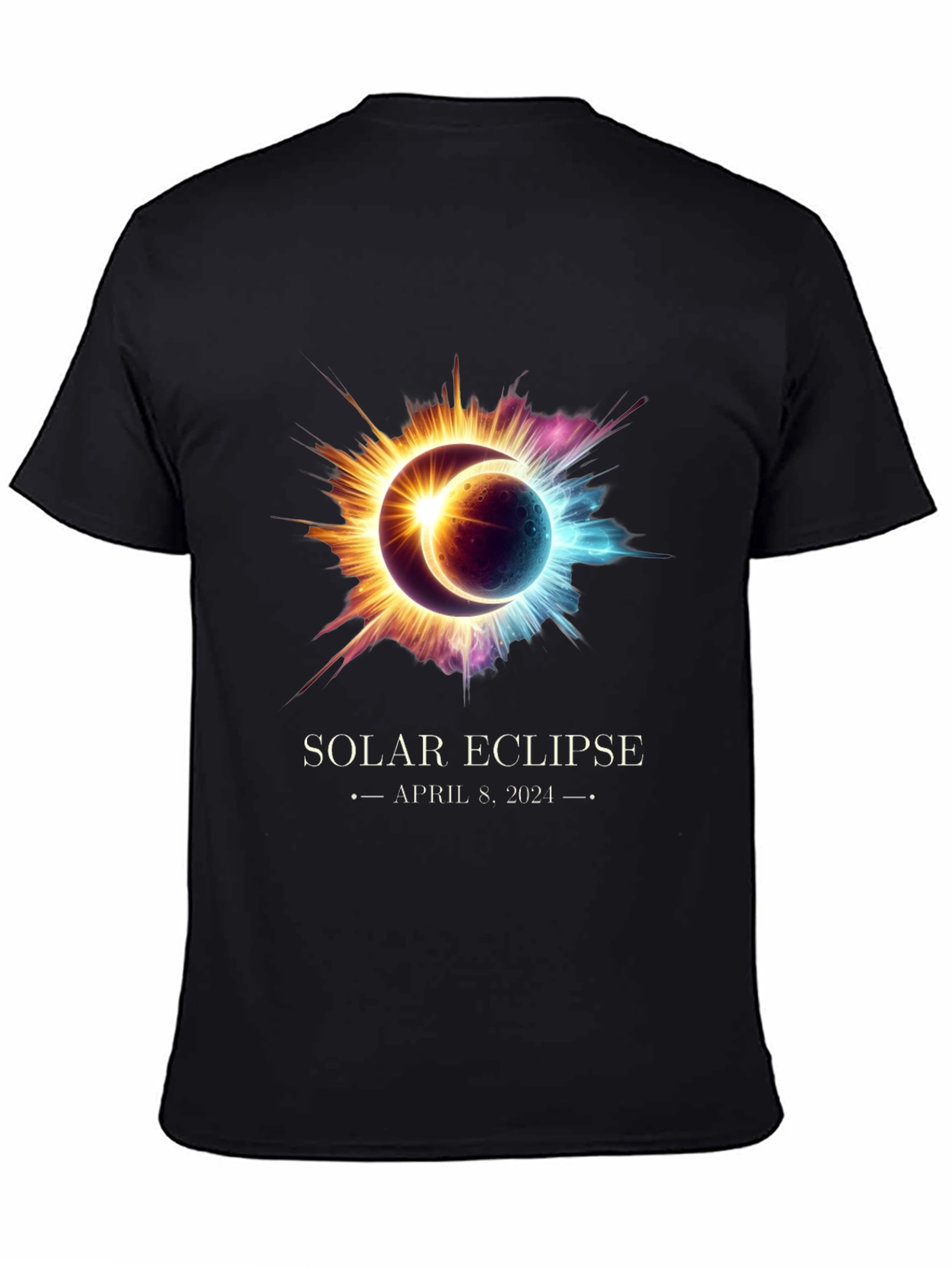 Solar Eclipse 2024 T-Shirt - April 8th