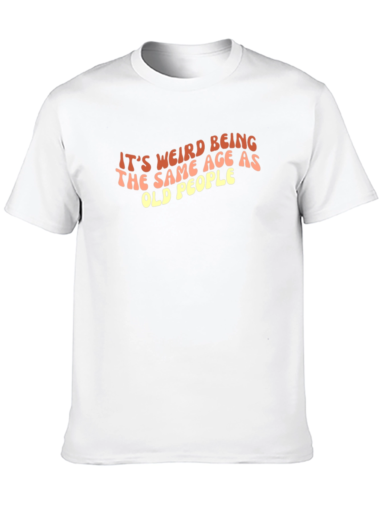 Funny Old People Graphic Tee - Black T-Shirt