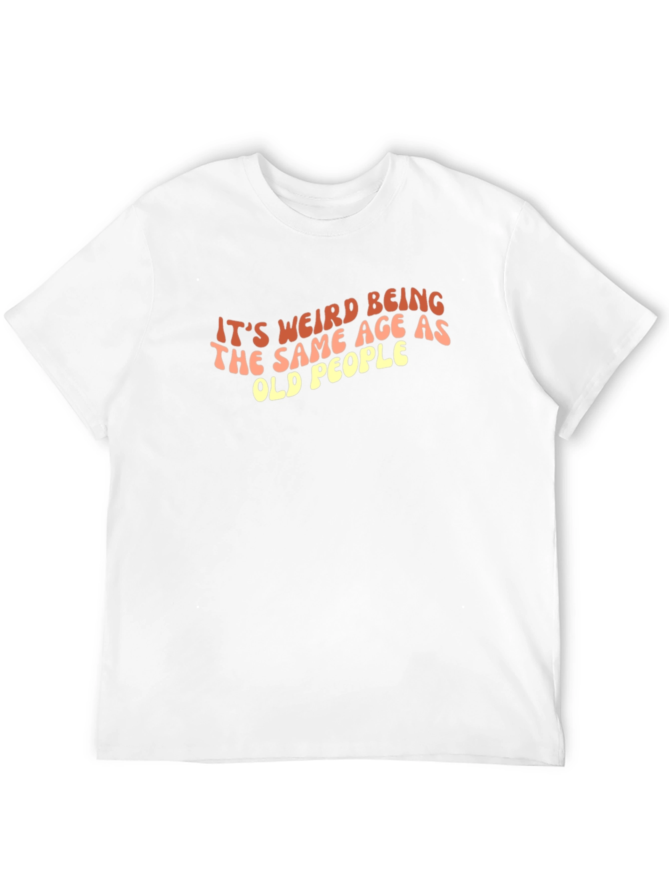 Funny Old People Graphic Tee - Black T-Shirt