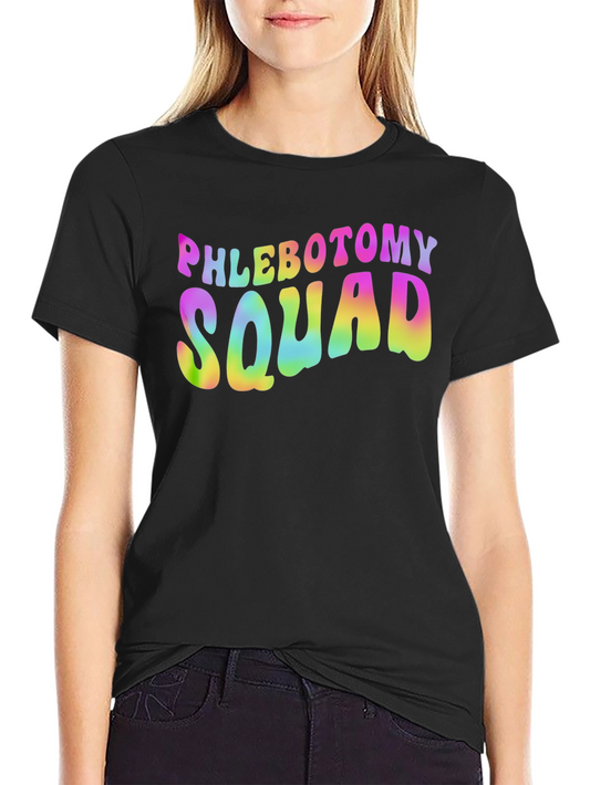 Phlebotomy Squad Graphic T-Shirt
