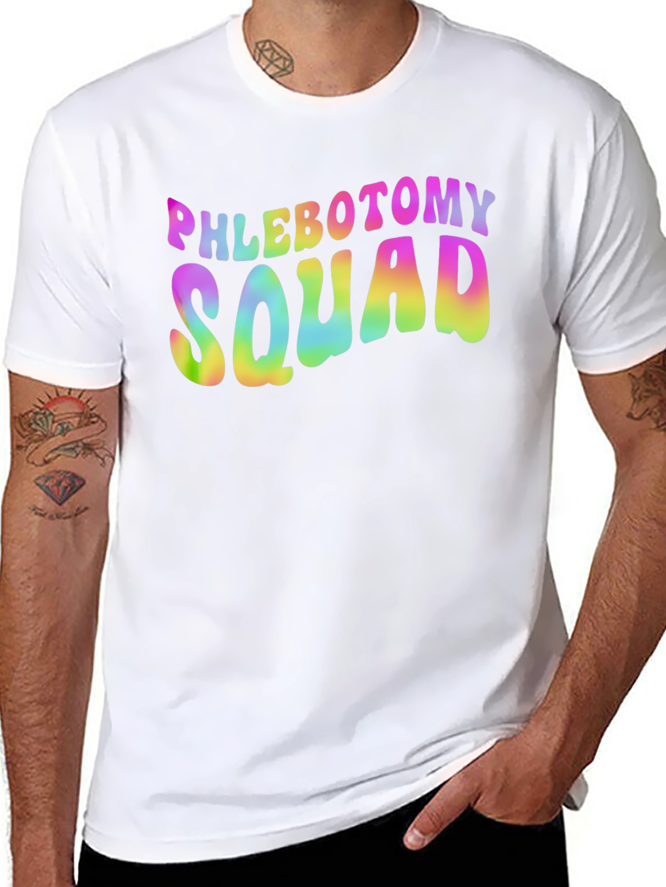 Phlebotomy Squad Graphic T-Shirt