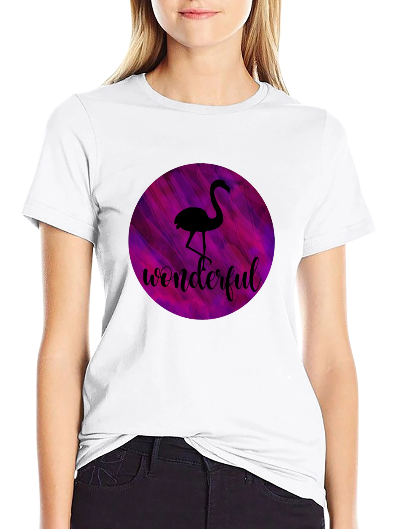 Wonderful Flamingo Graphic Tee