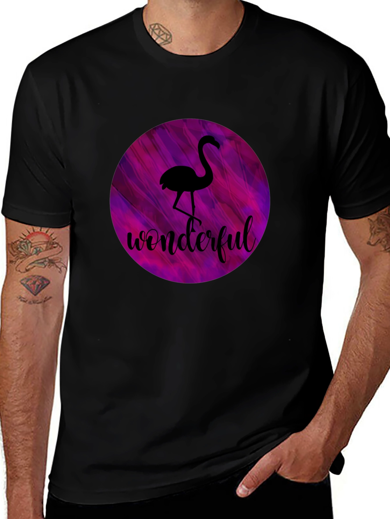 Wonderful Flamingo Graphic Tee