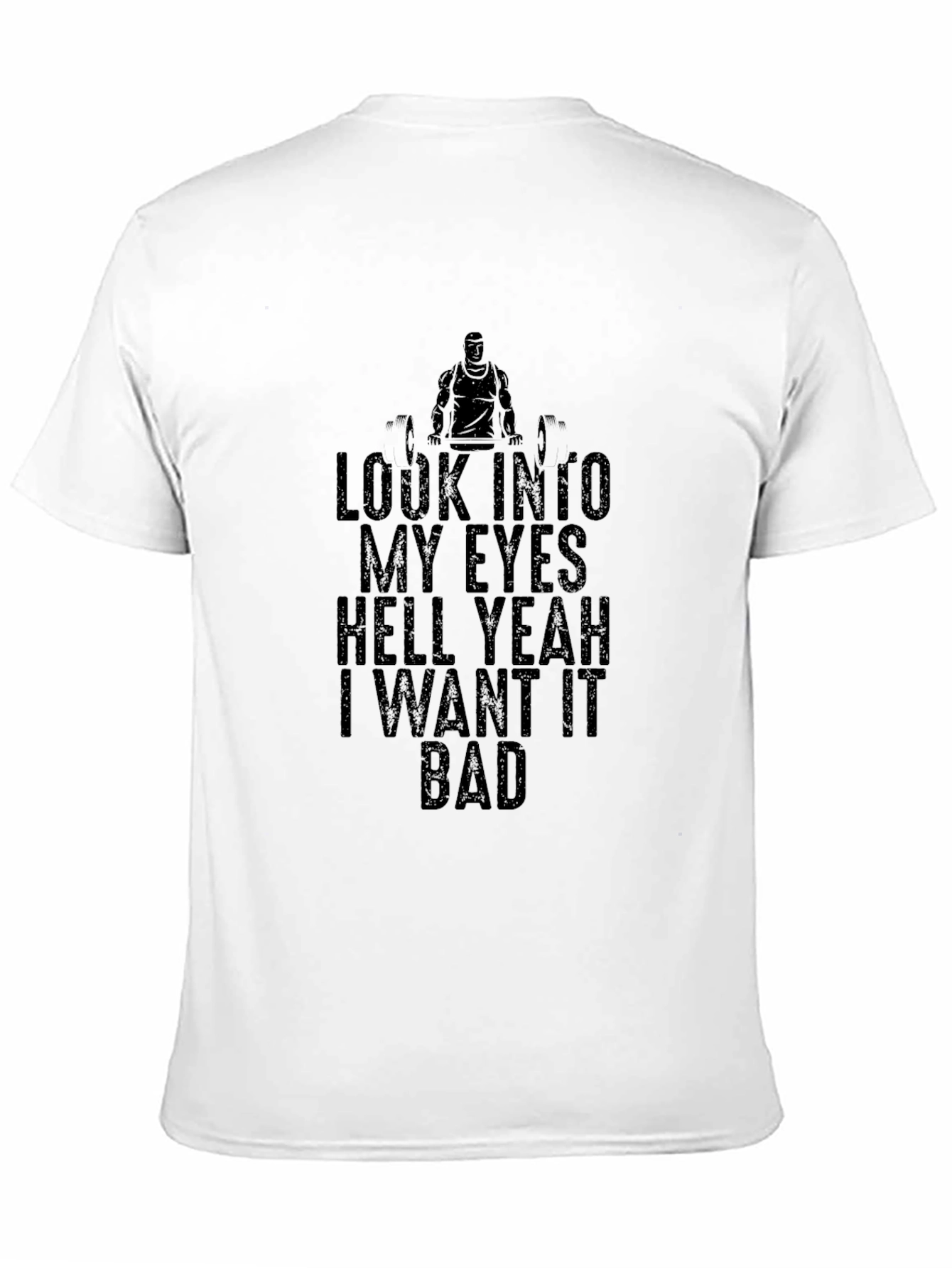 Motivational Gym Black T-Shirt