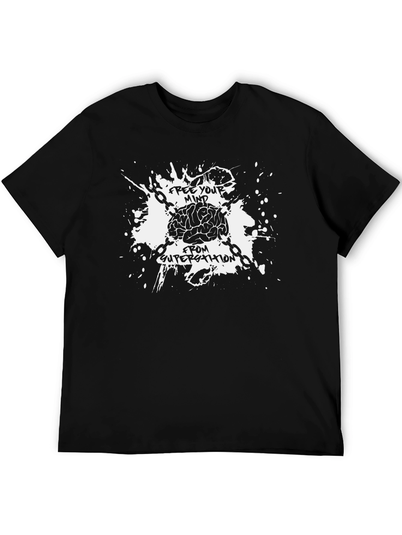 Free Your Mind T-Shirt - Brain Design