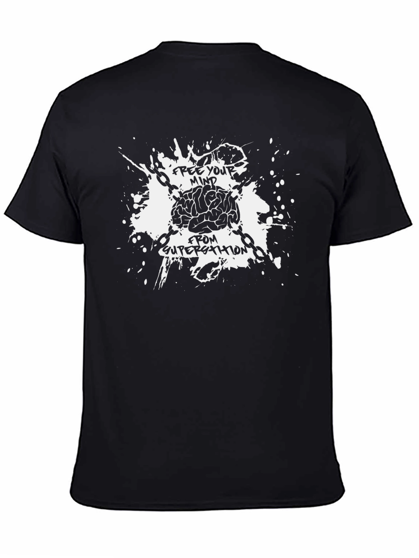 Free Your Mind T-Shirt - Brain Design