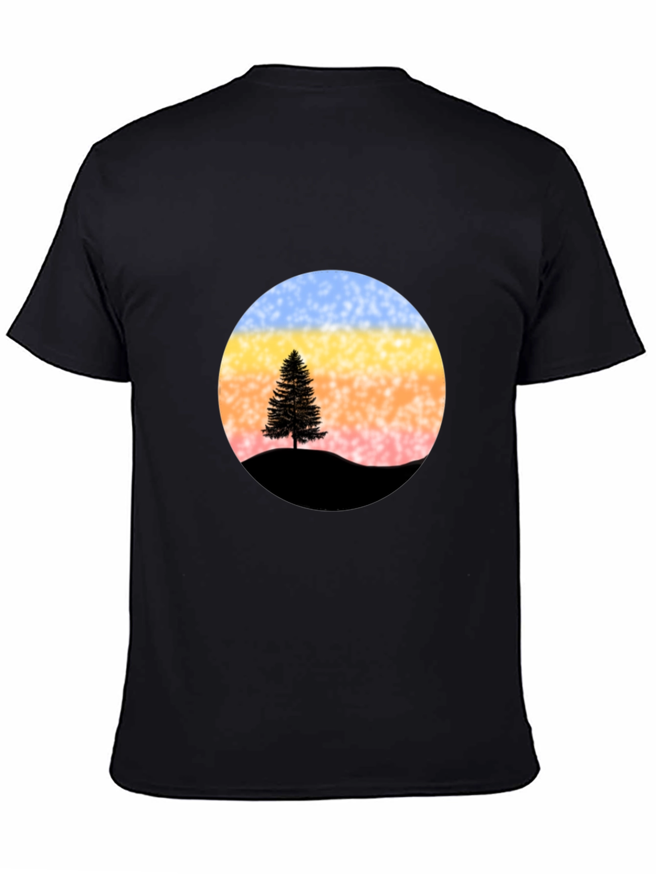 Sunset Tree Graphic Tee - Stylish & Unique