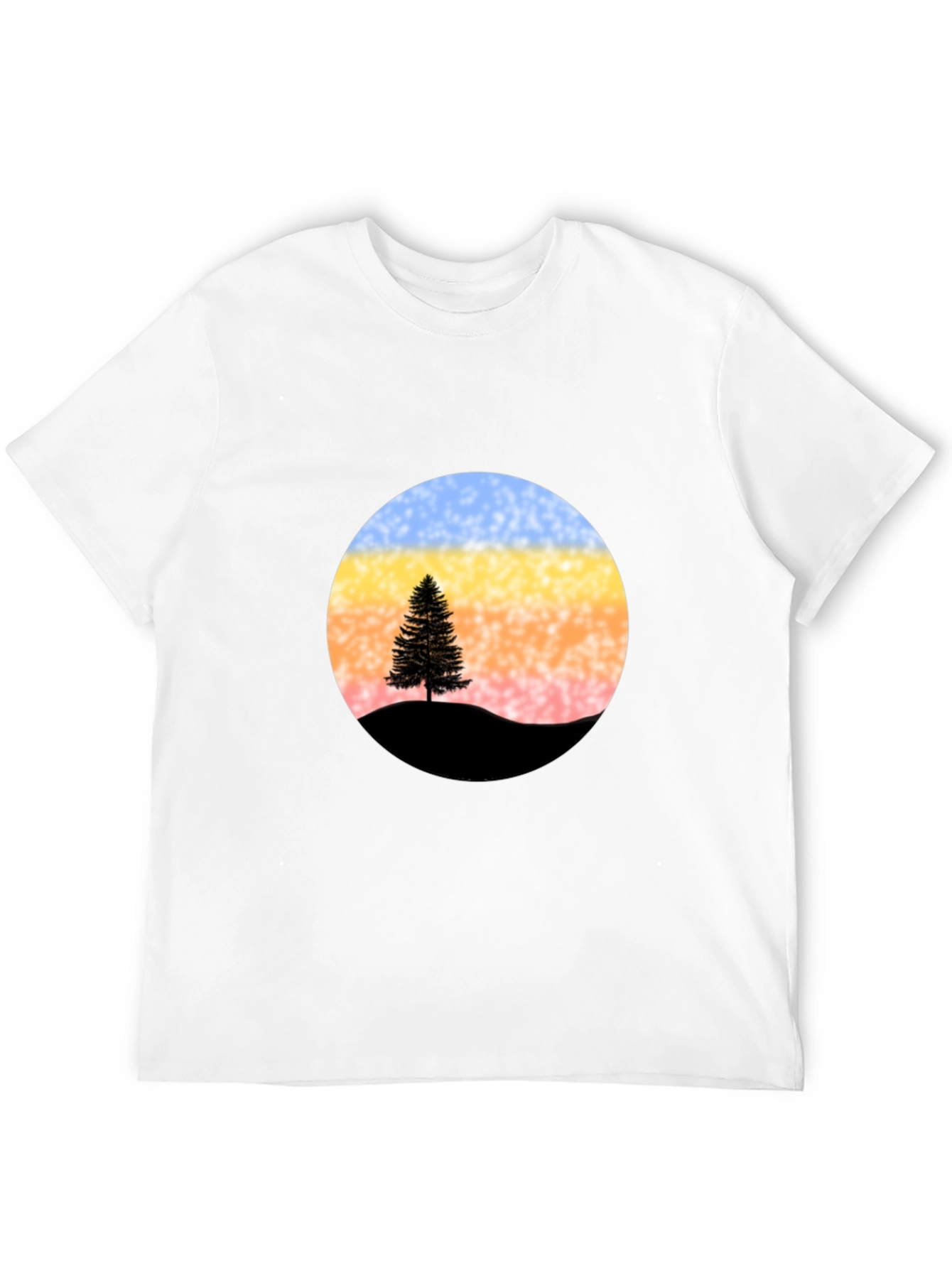 Sunset Tree Graphic Tee - Stylish & Unique