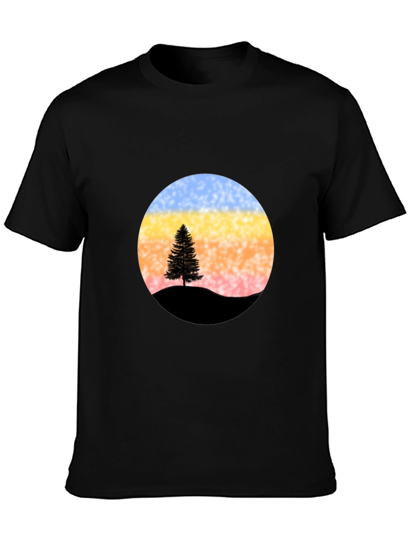 Sunset Tree Graphic Tee - Stylish & Unique