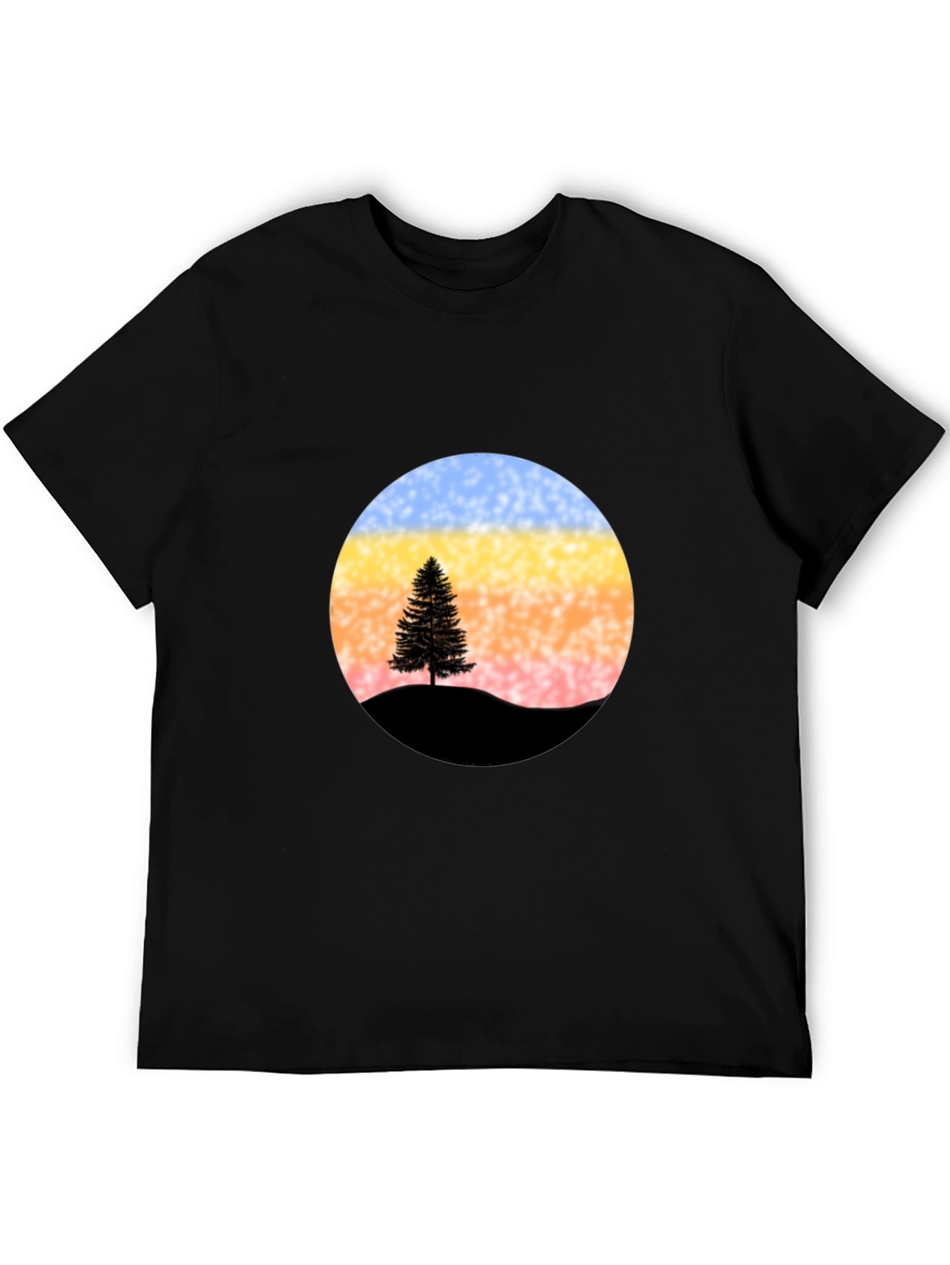Sunset Tree Graphic Tee - Stylish & Unique