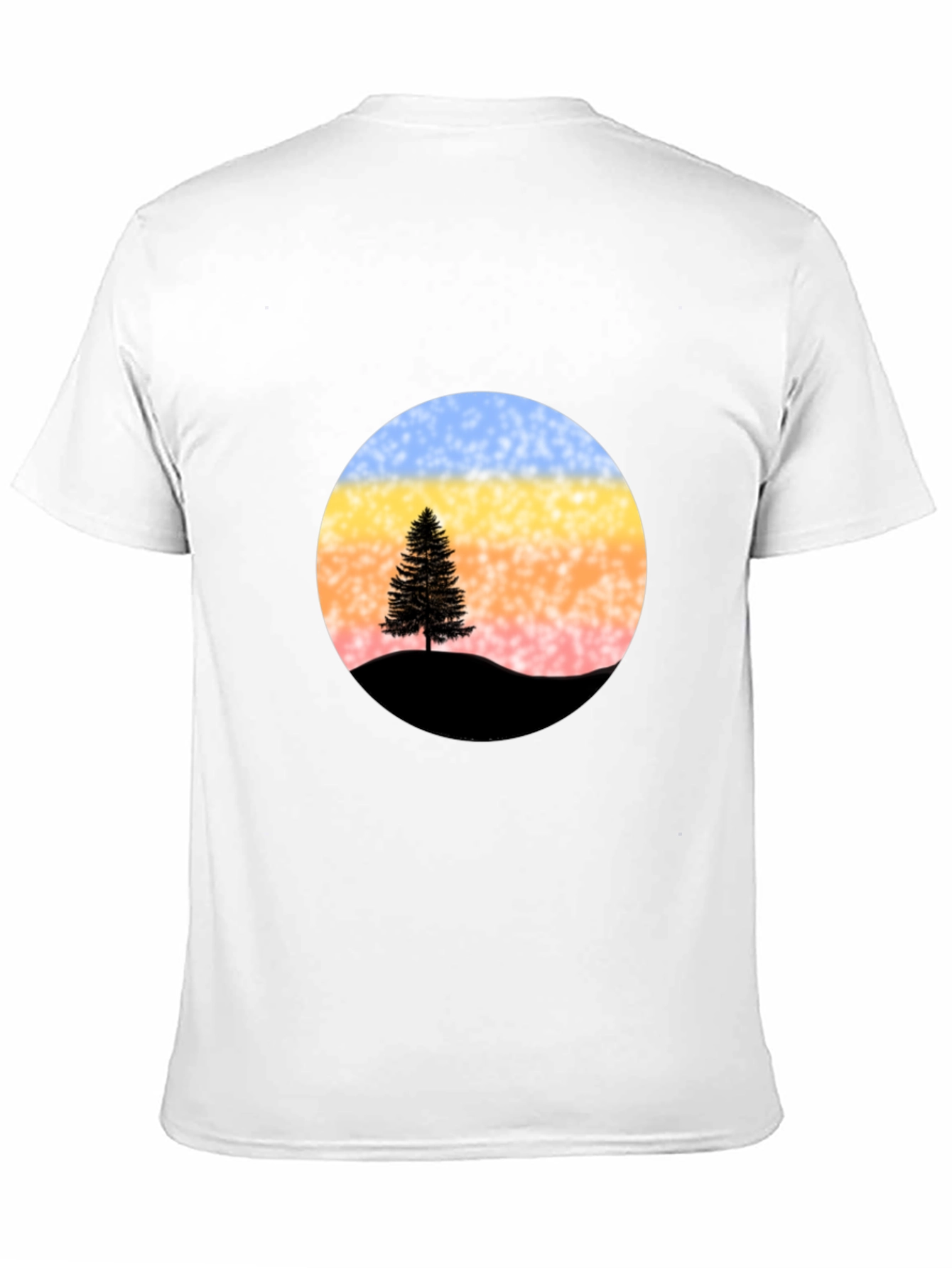 Sunset Tree Graphic Tee - Stylish & Unique