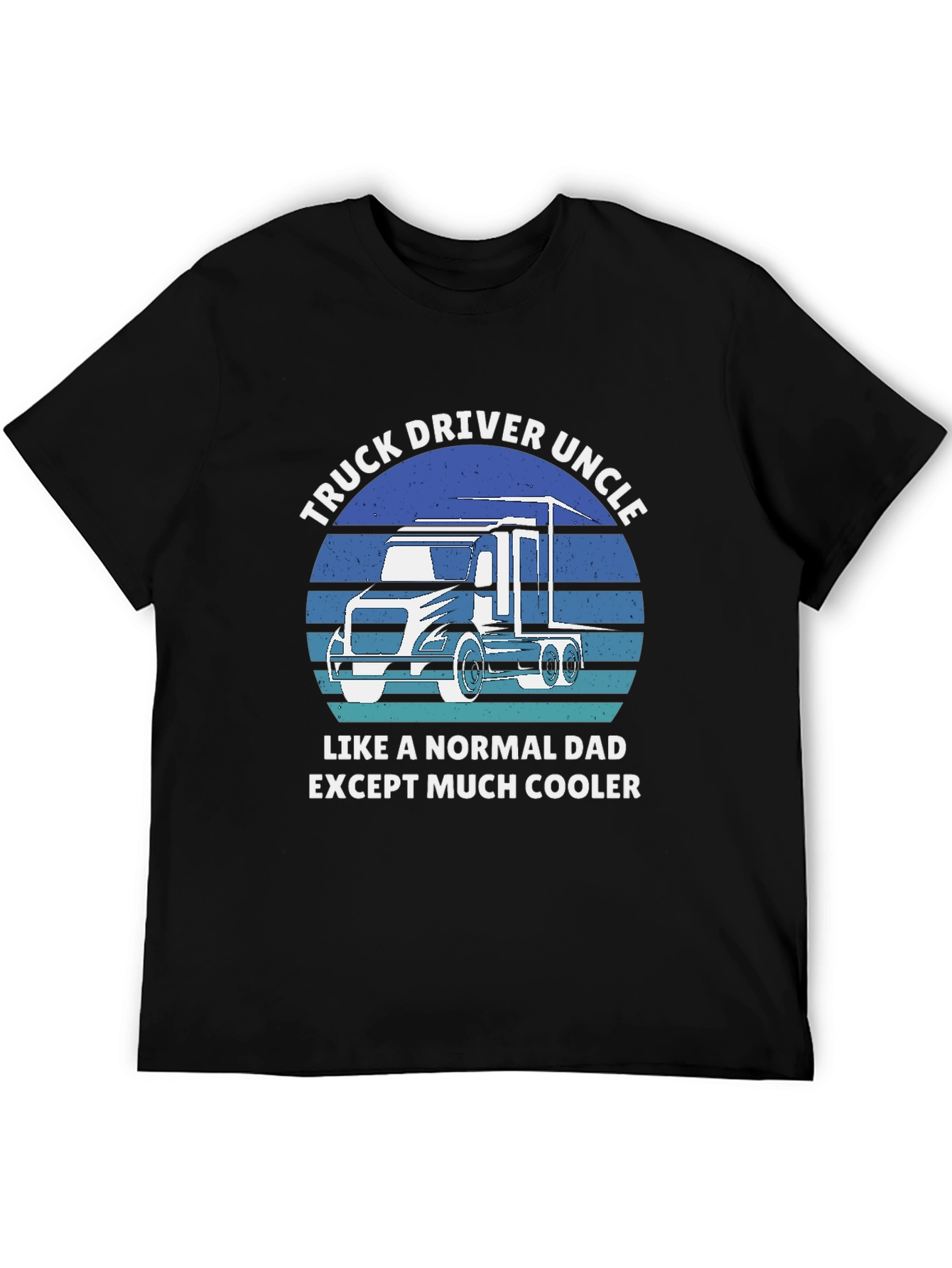 Truck Driver Uncle T-Shirt - Cool Uncle Gift