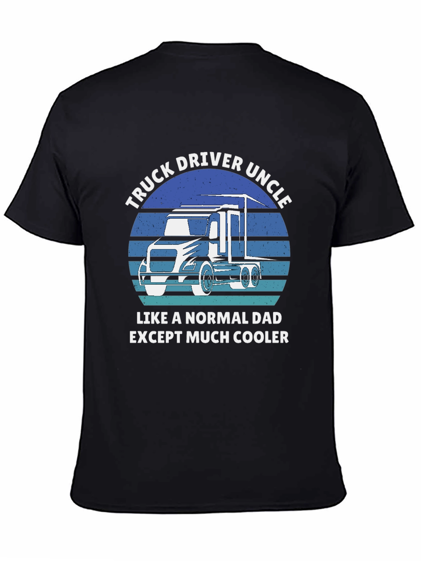 Truck Driver Uncle T-Shirt - Cool Uncle Gift