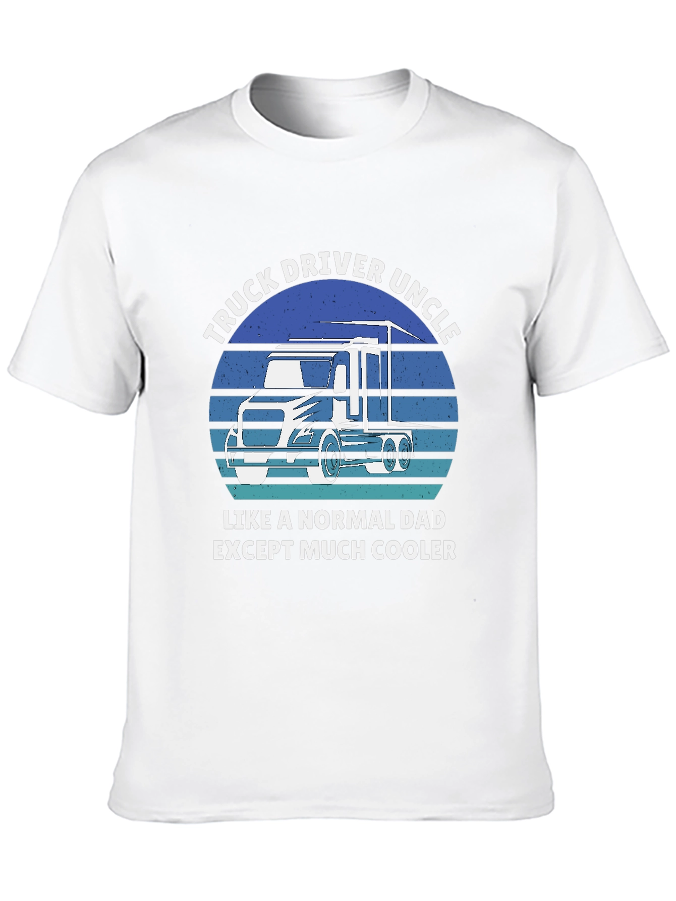 Truck Driver Uncle T-Shirt - Cool Uncle Gift