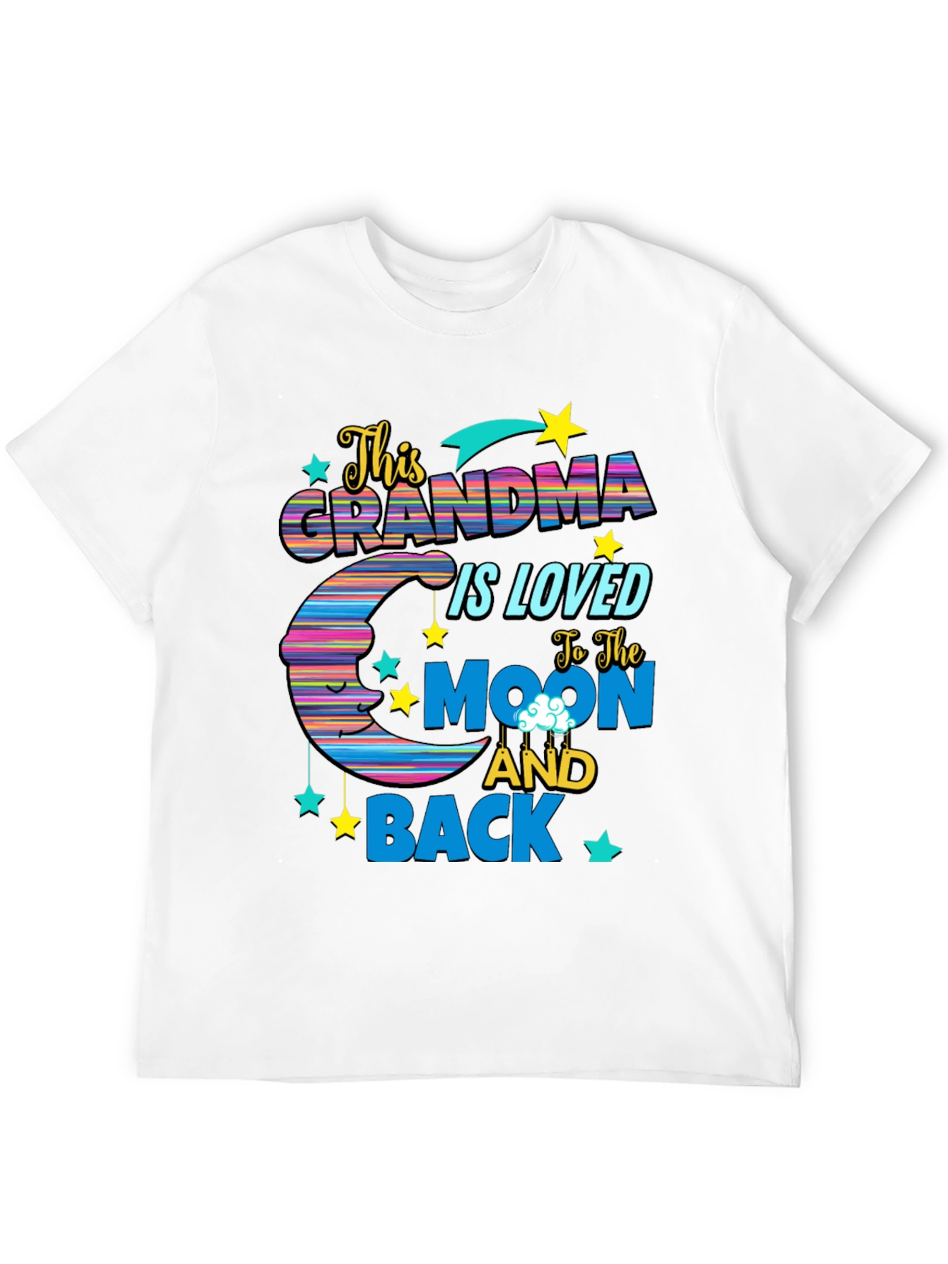 Grandma Loved to The Moon and Back T-Shirt