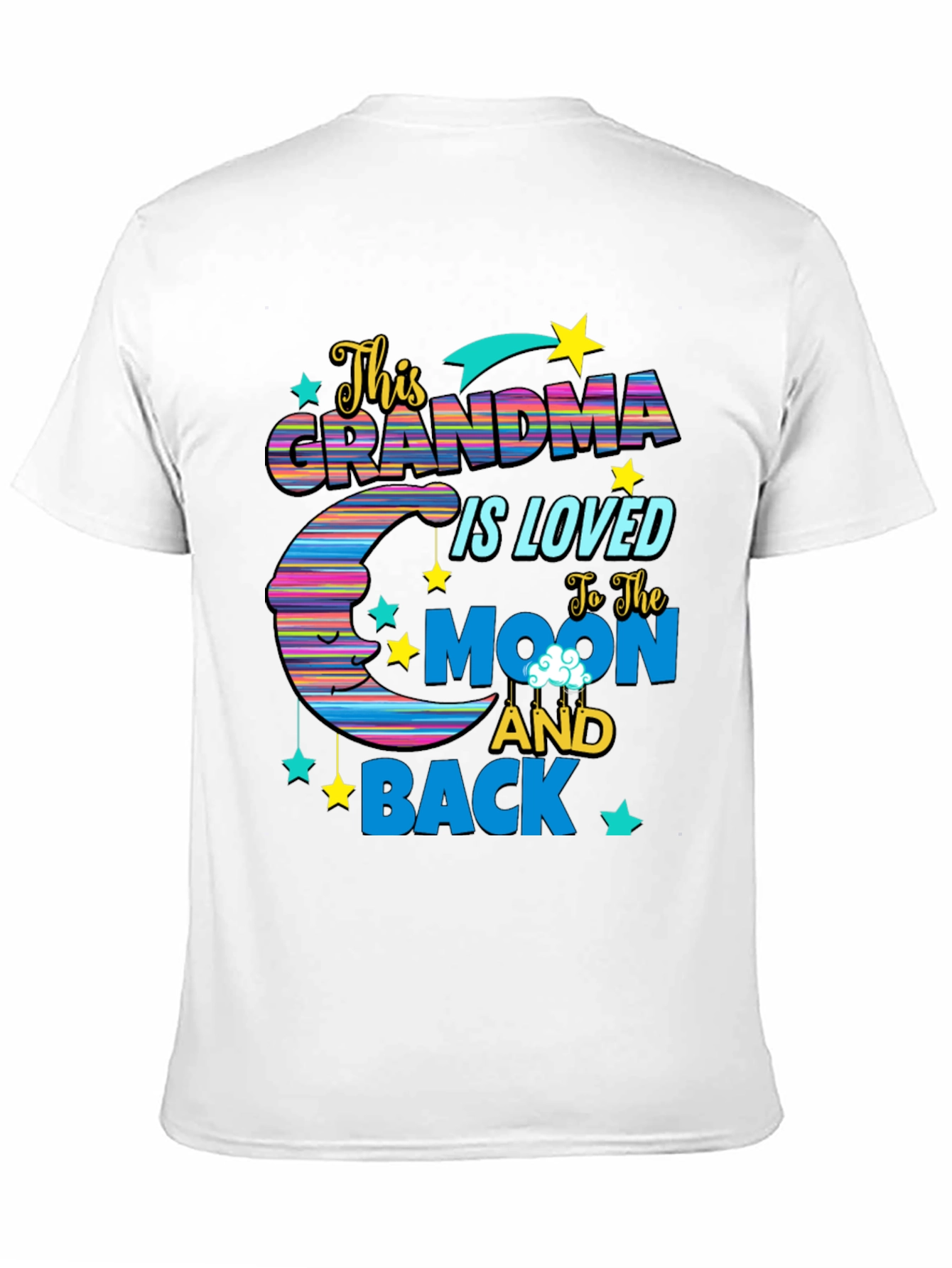 Grandma Loved to The Moon and Back T-Shirt