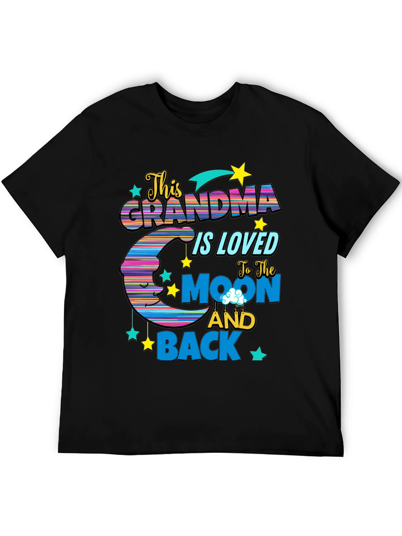 Grandma Loved to The Moon and Back T-Shirt