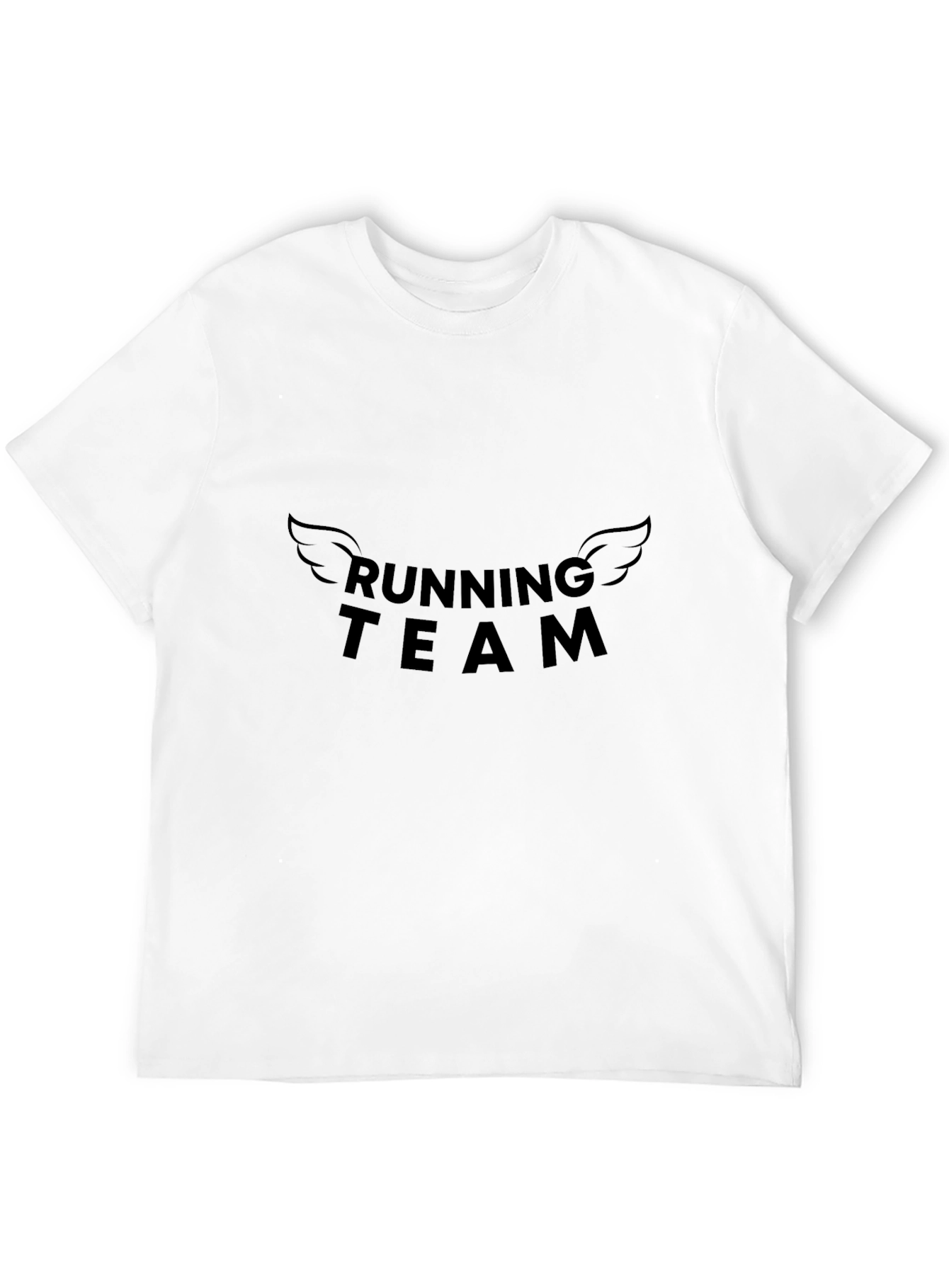 Running Team Graphic Print T-Shirt