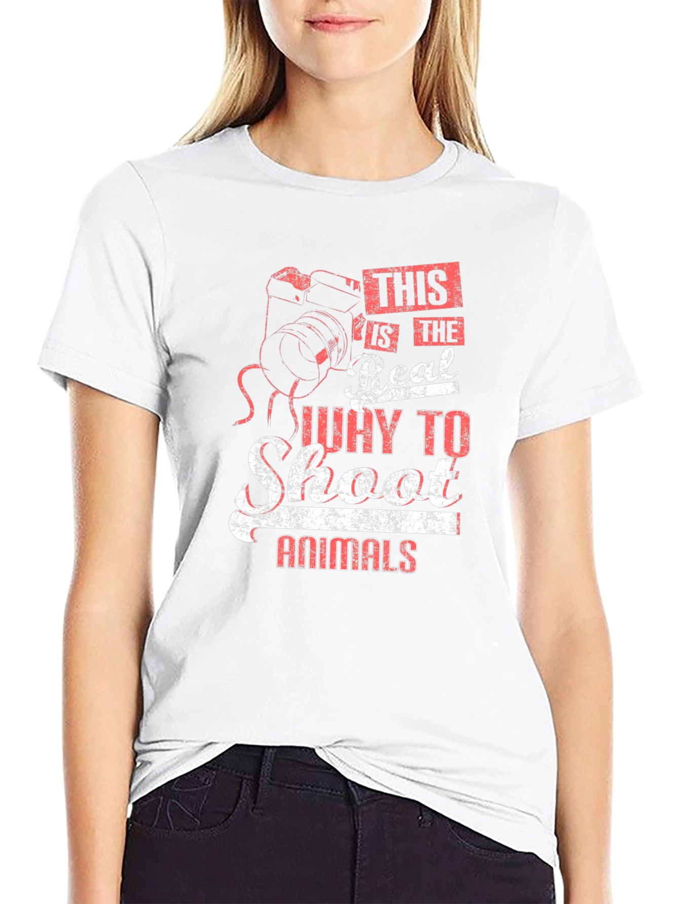 Real Way to Shoot Animals T-Shirt