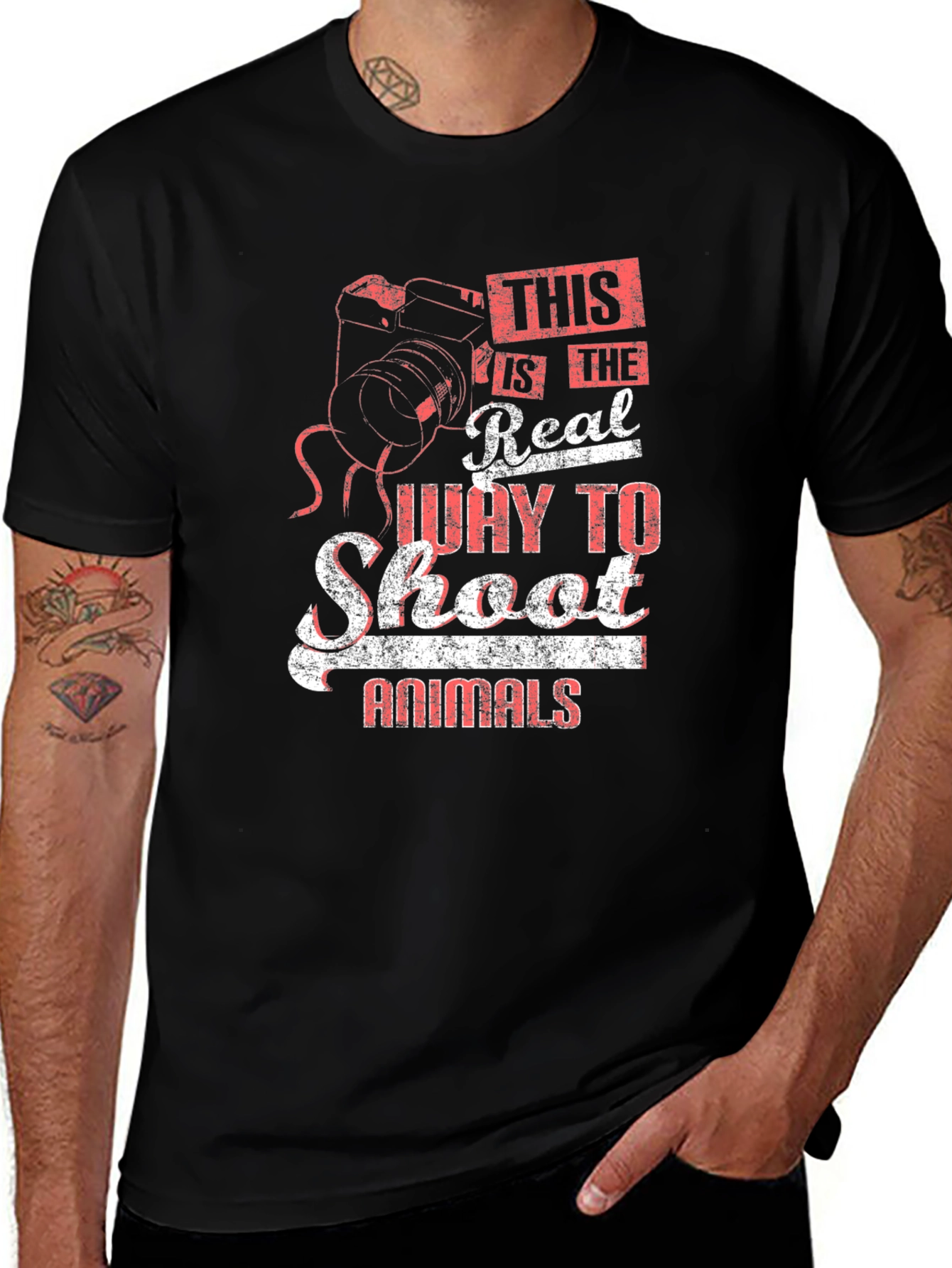 Real Way to Shoot Animals T-Shirt