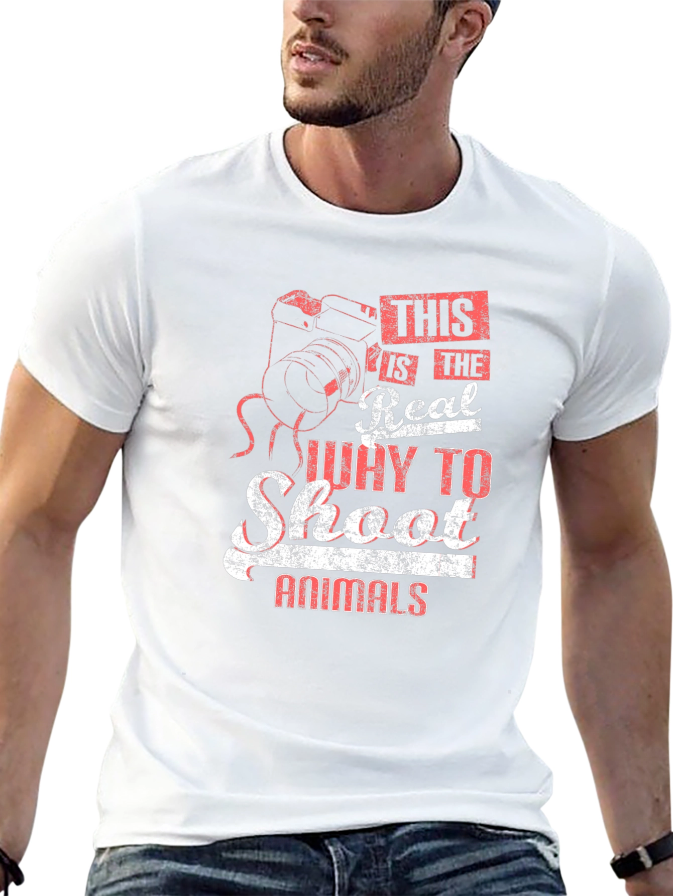 Real Way to Shoot Animals T-Shirt