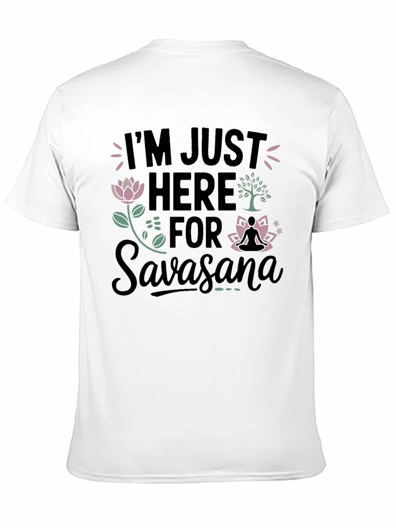 Yoga Savasana T-Shirt - Relax & Meditate