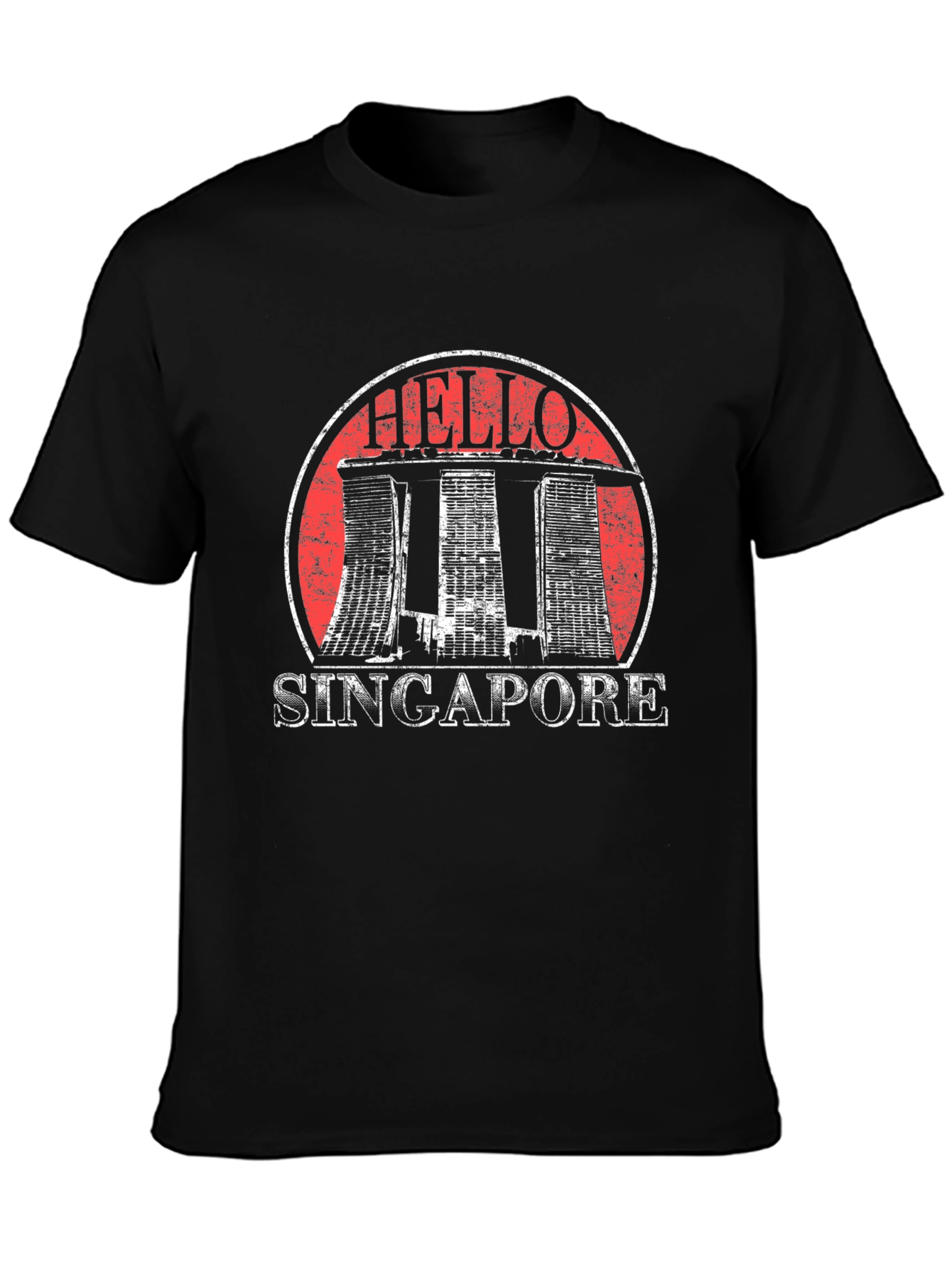 Hello Singapore Graphic T-Shirt
