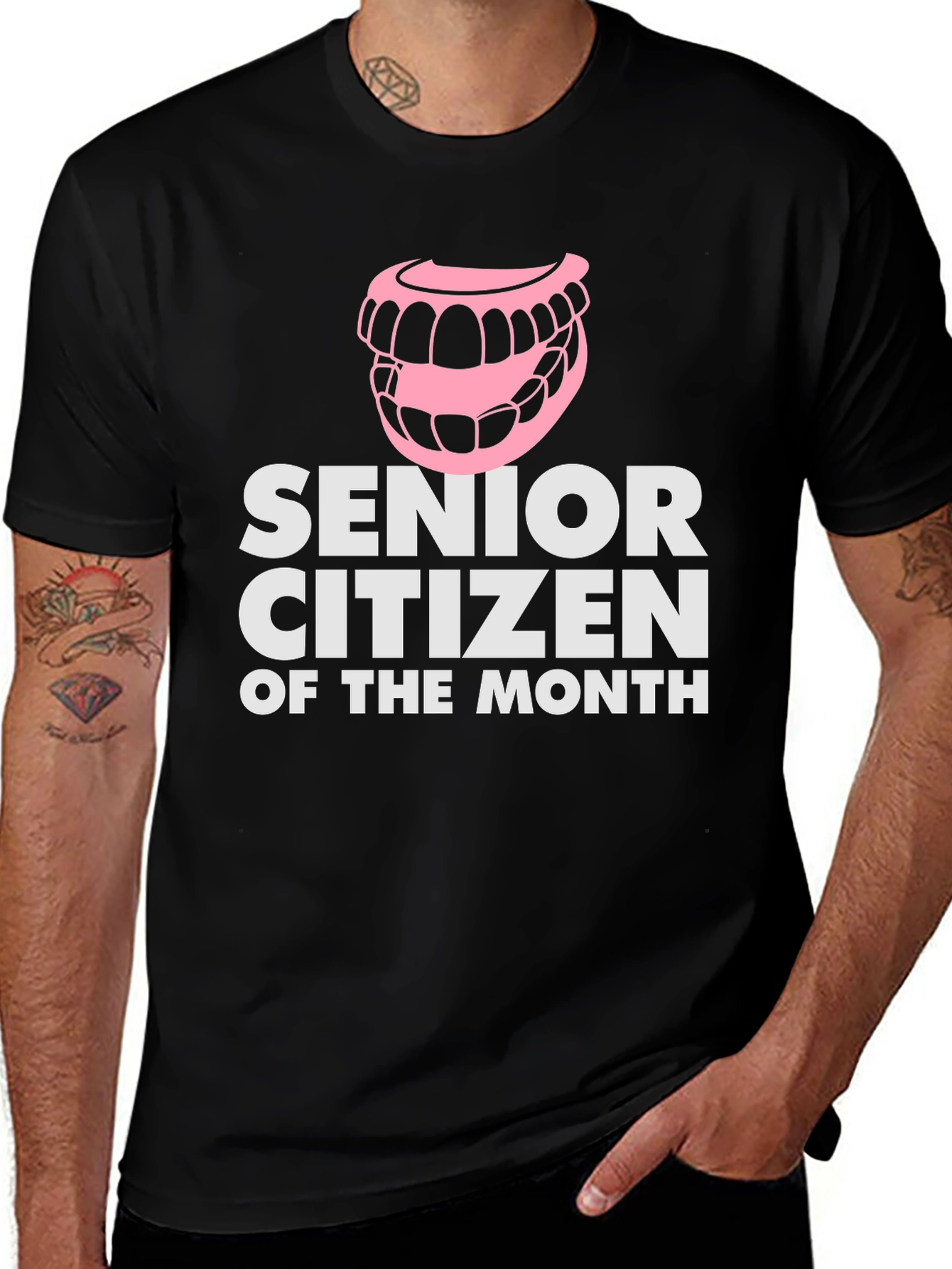 Senior Citizen of the Month Graphic T-Shirt