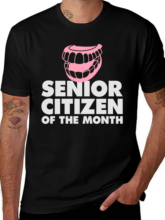 Senior Citizen of the Month Graphic T-Shirt